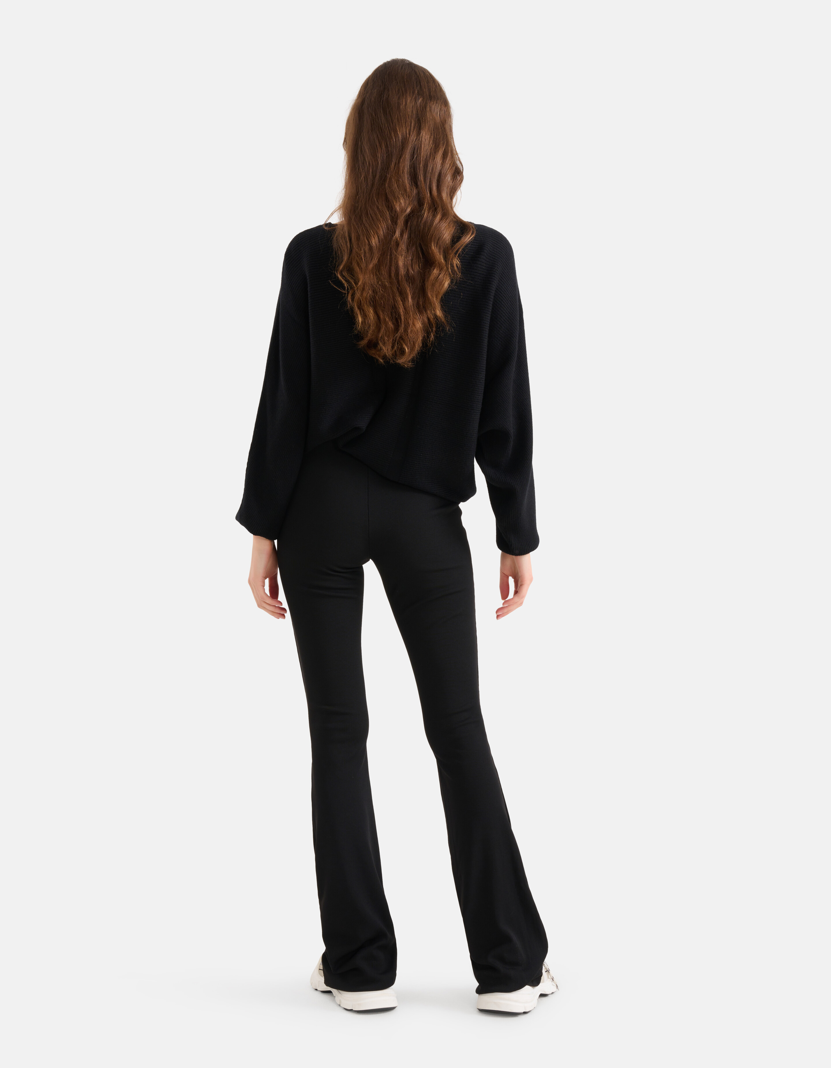 Flared Fit Legging Zwart SHOEBY WOMEN