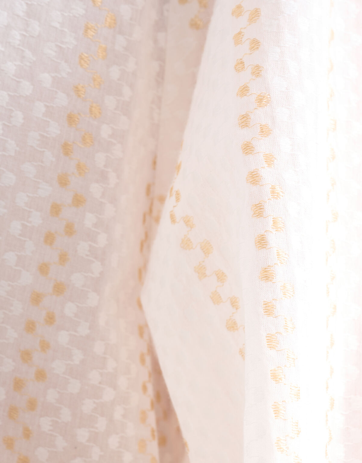 Lurex Blouse Gebroken Wit SHOEBY WOMEN