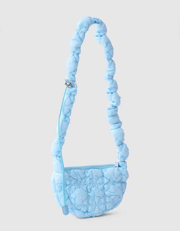 Quilted Tas Lichtblauw SHOEBY ACCESSOIRES