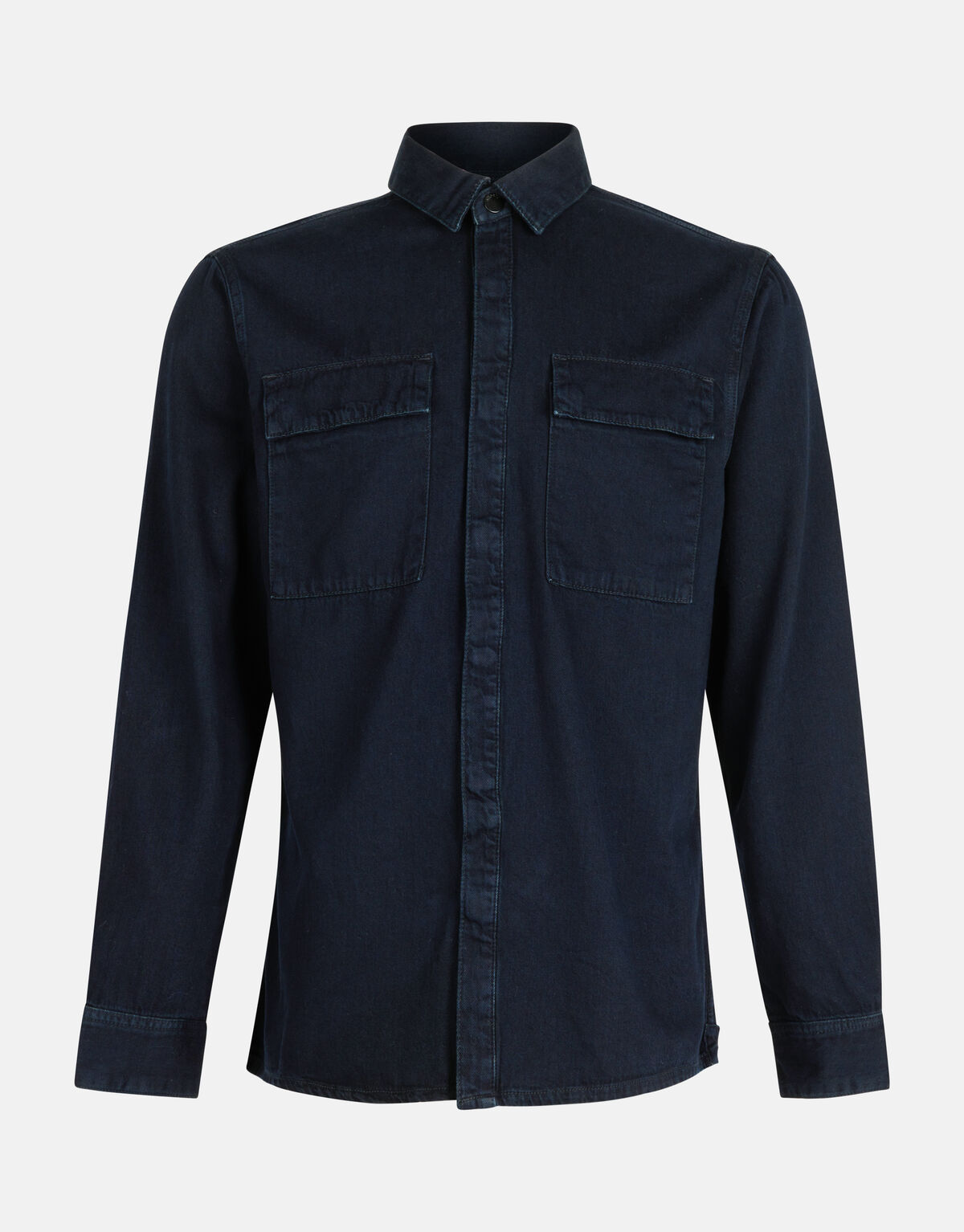 Denim Overhemd Blauw/Zwart SHOEBY MEN