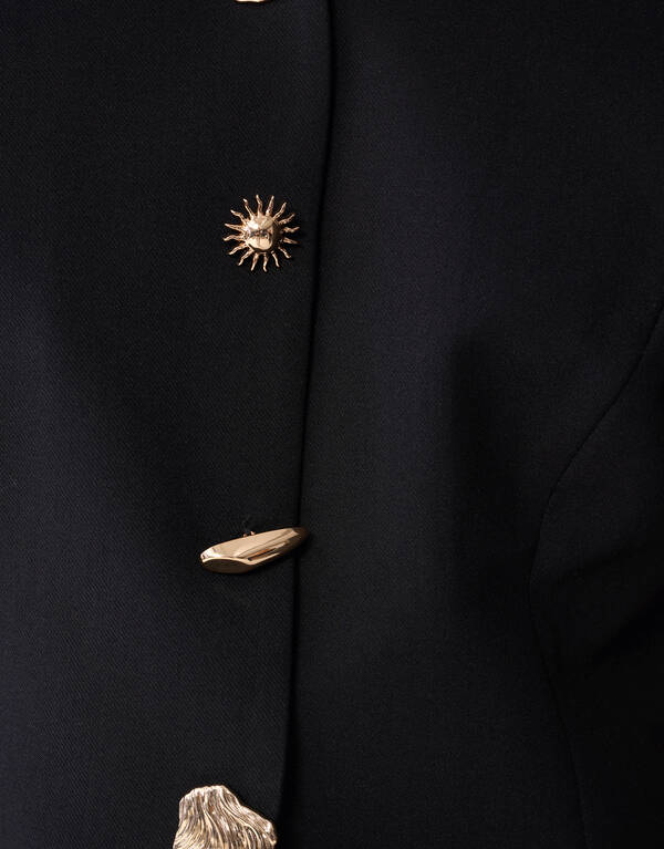 Zandloper Gilet Zwart SHOEBY WOMEN