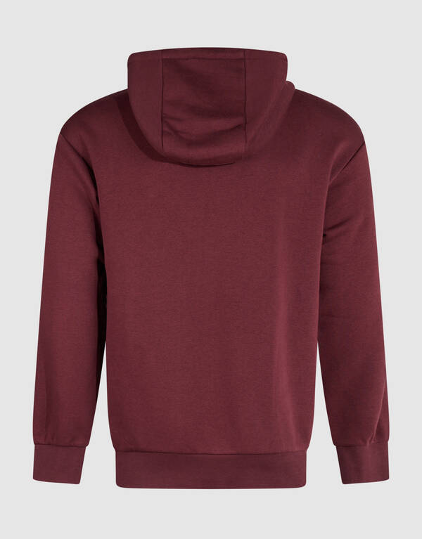 Embroidery Hoodie Donkerrood SHOEBY MEN