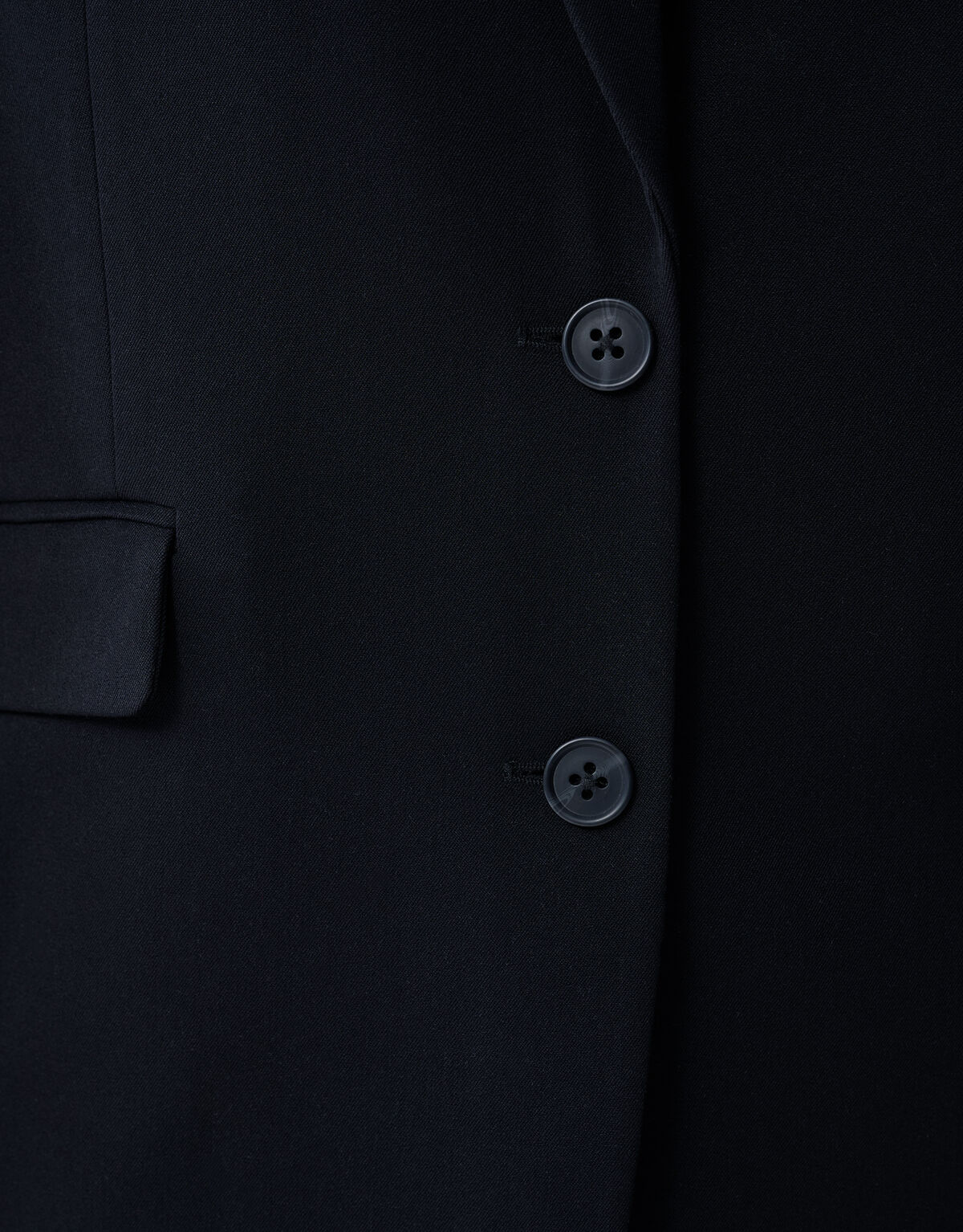 Oversized Blazer Zwart By Monica SHOEBY WOMEN