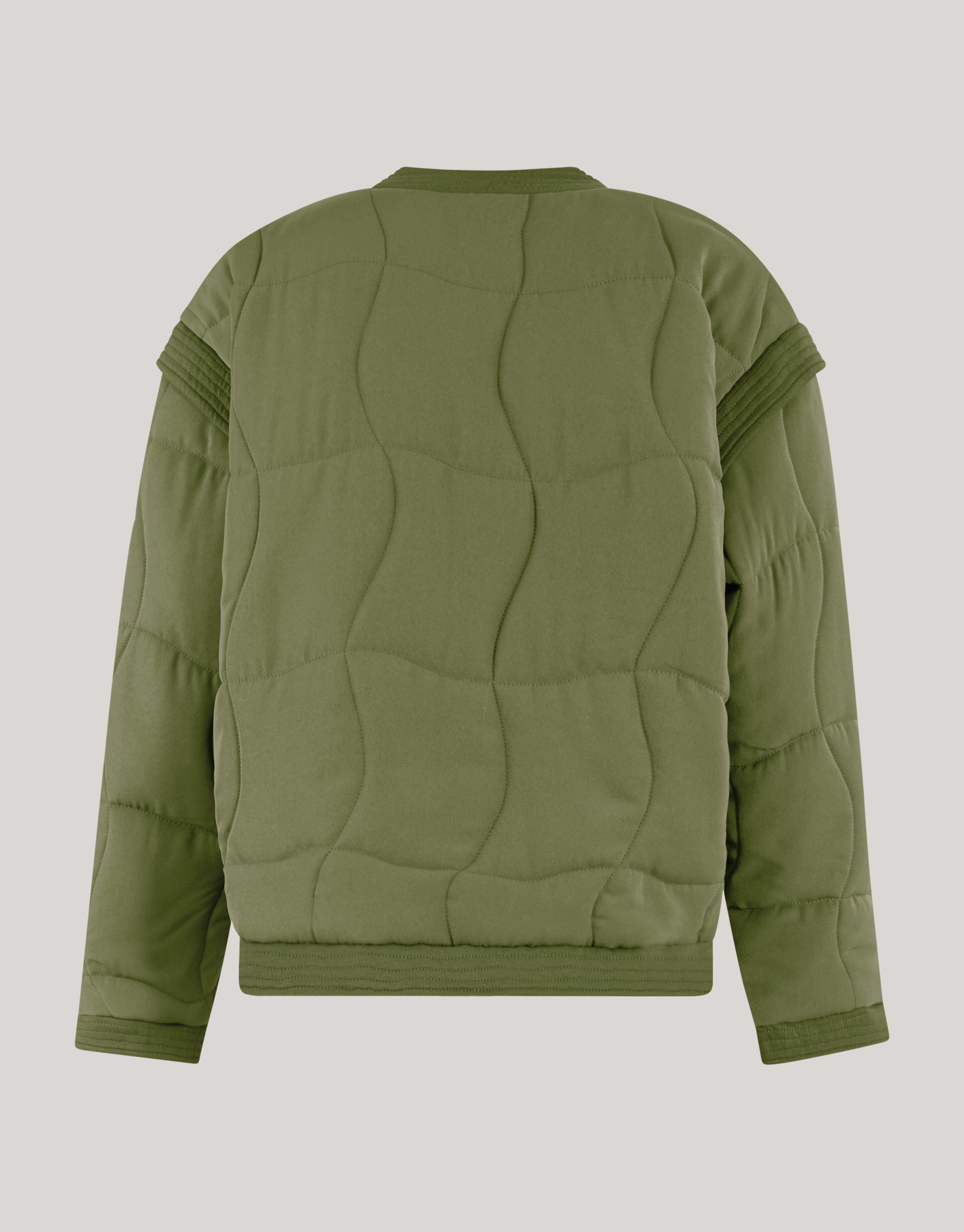 Quilted Jack Groen By Lonneke SHOEBY WOMEN