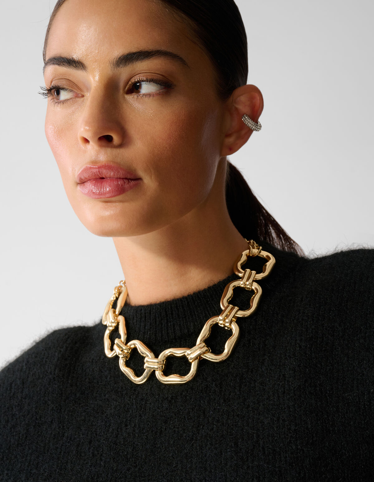 Square Ketting Goud SHOEBY ACCESSOIRES