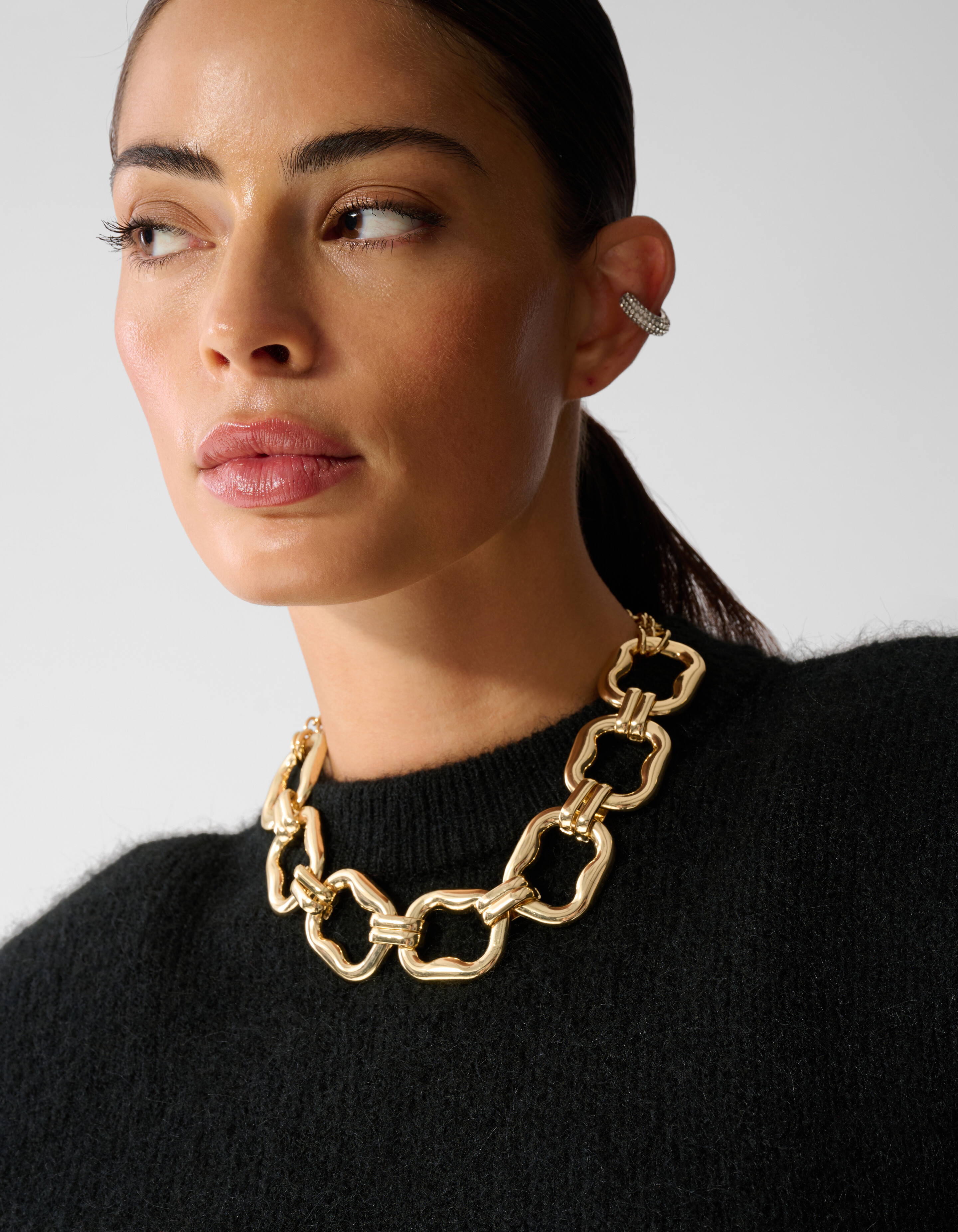 Square Ketting Goud SHOEBY ACCESSOIRES