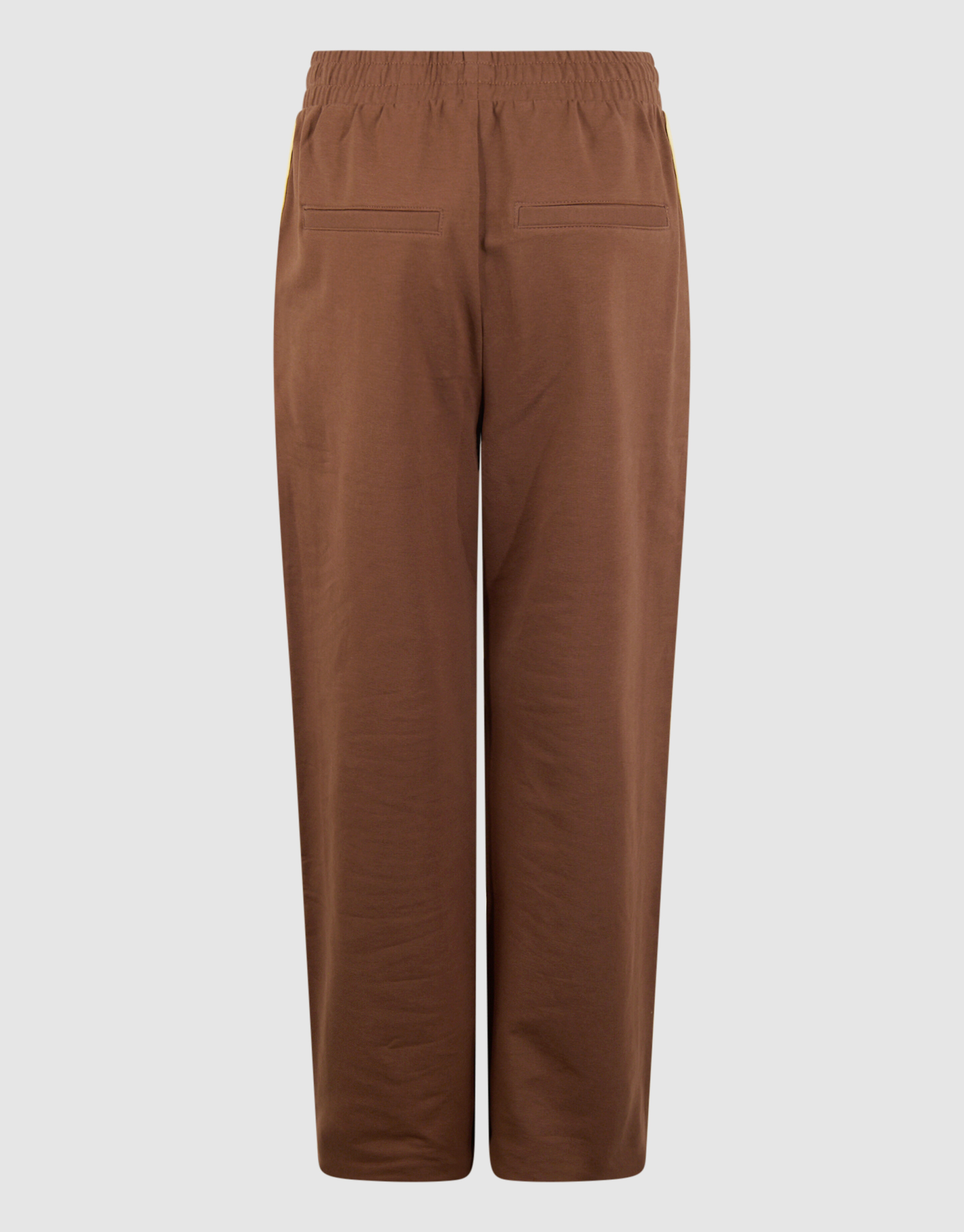 Sporty Sweat Wide Leg fit Broek Bruin SHOEBY GIRLS