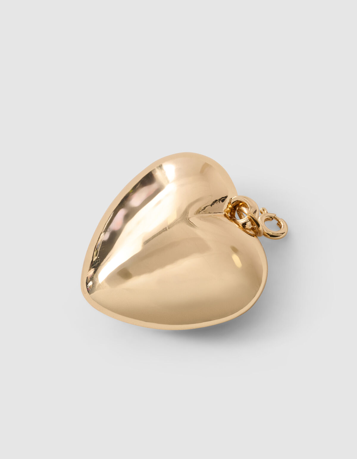 Bulky Heart Bedel Goud SHOEBY ACCESSOIRES