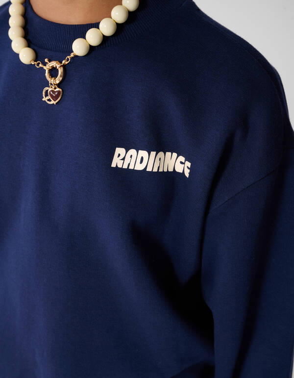 Radiance Sweater Donkerblauw SHOEBY GIRLS