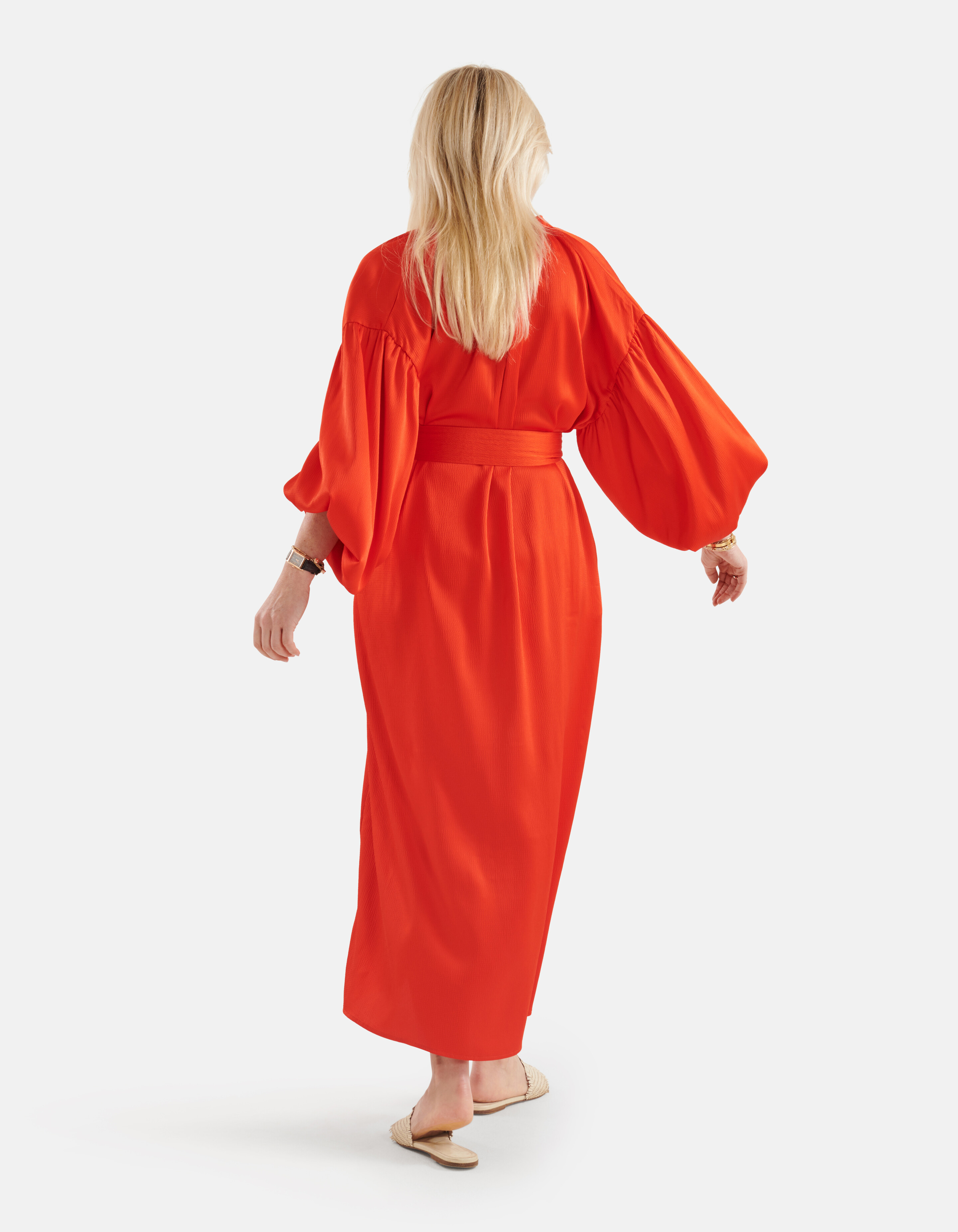 Solid Jurk Rood By Lonneke SHOEBY WOMEN
