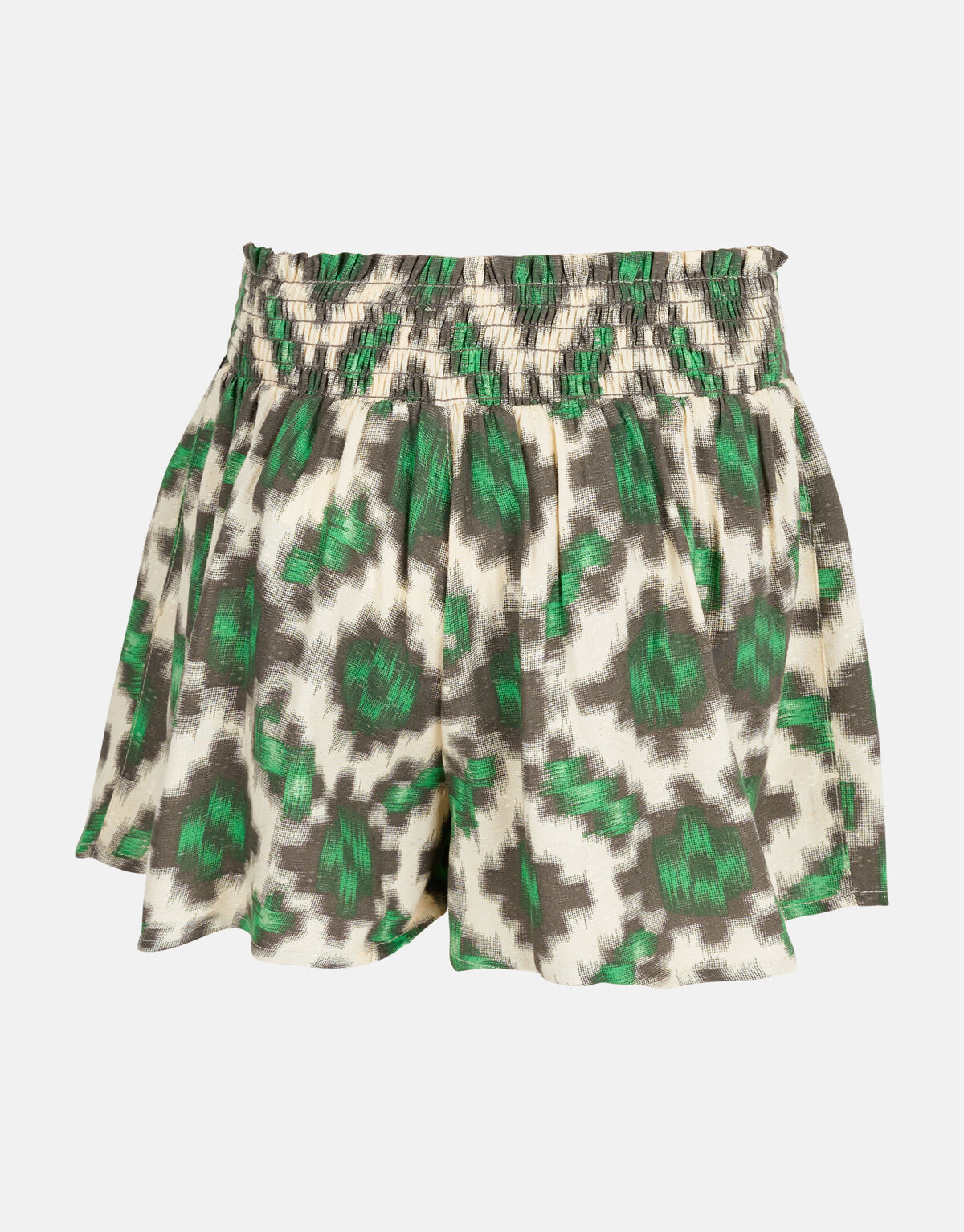 Grafische Short Gebroken Wit SHOEBY GIRLS