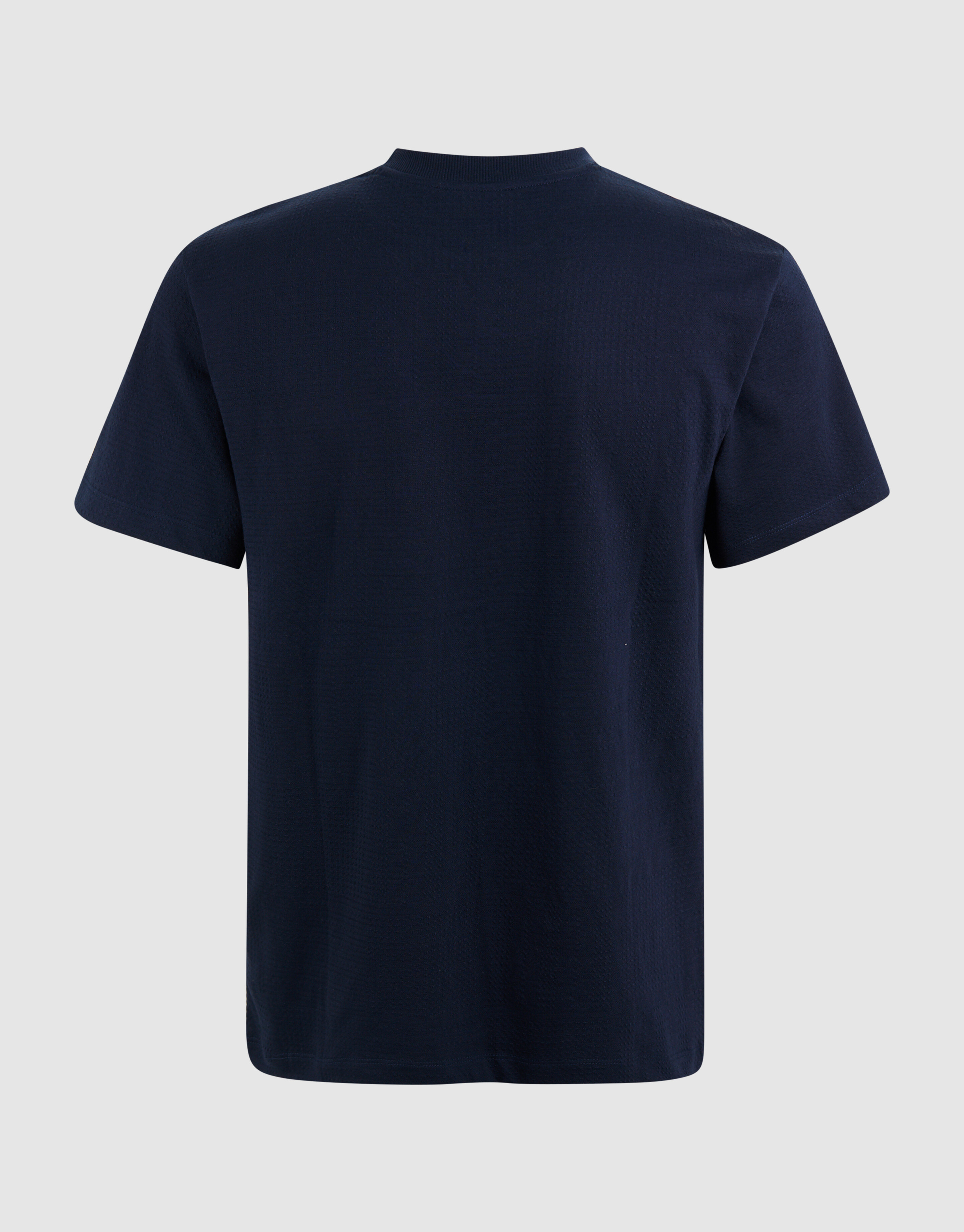 Jacquard Label T-shirt Donkerblauw SHOEBY MEN