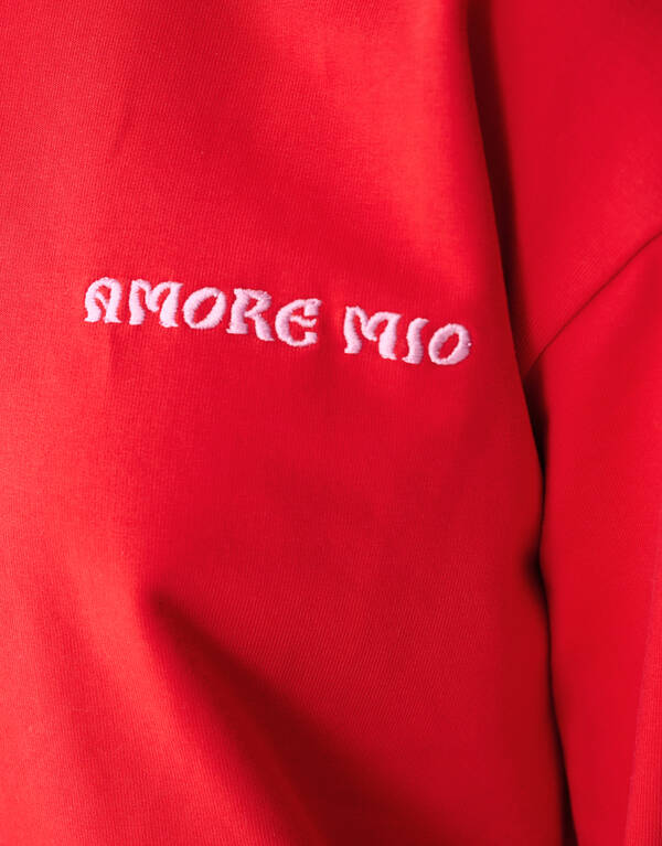 Sporty Amore Sweater Rood SHOEBY GIRLS