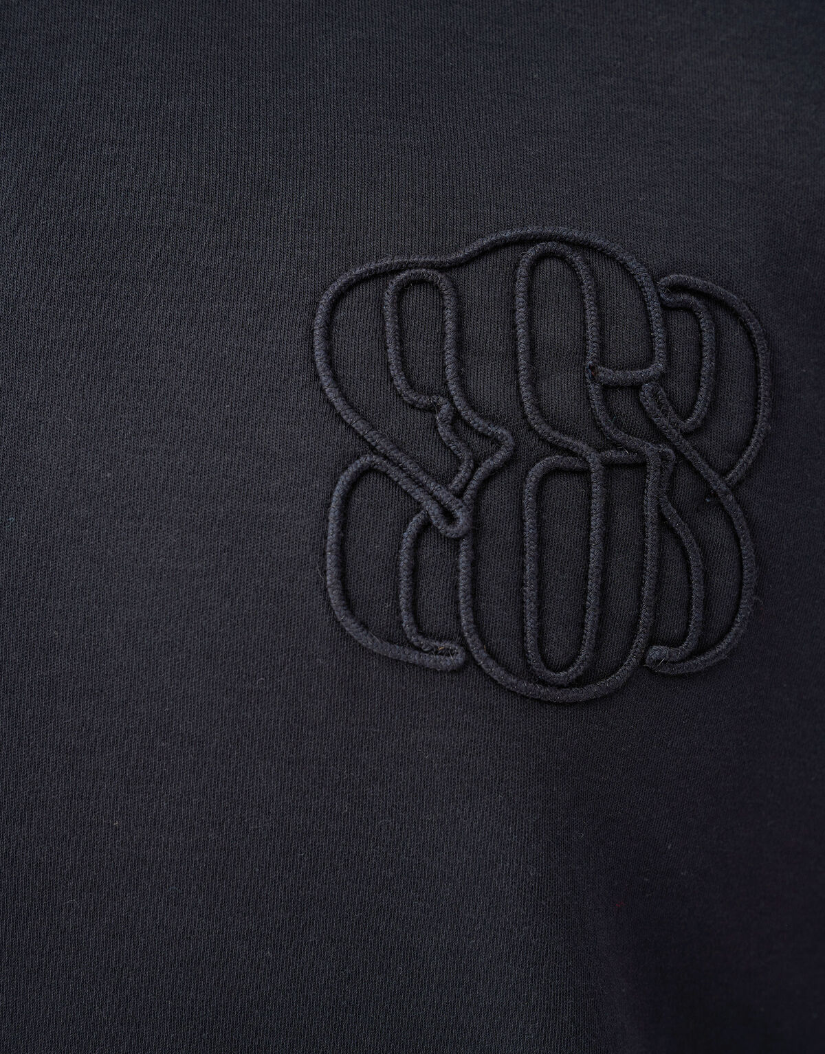 Embroidery T-shirt Donkerblauw SHOEBY MEN