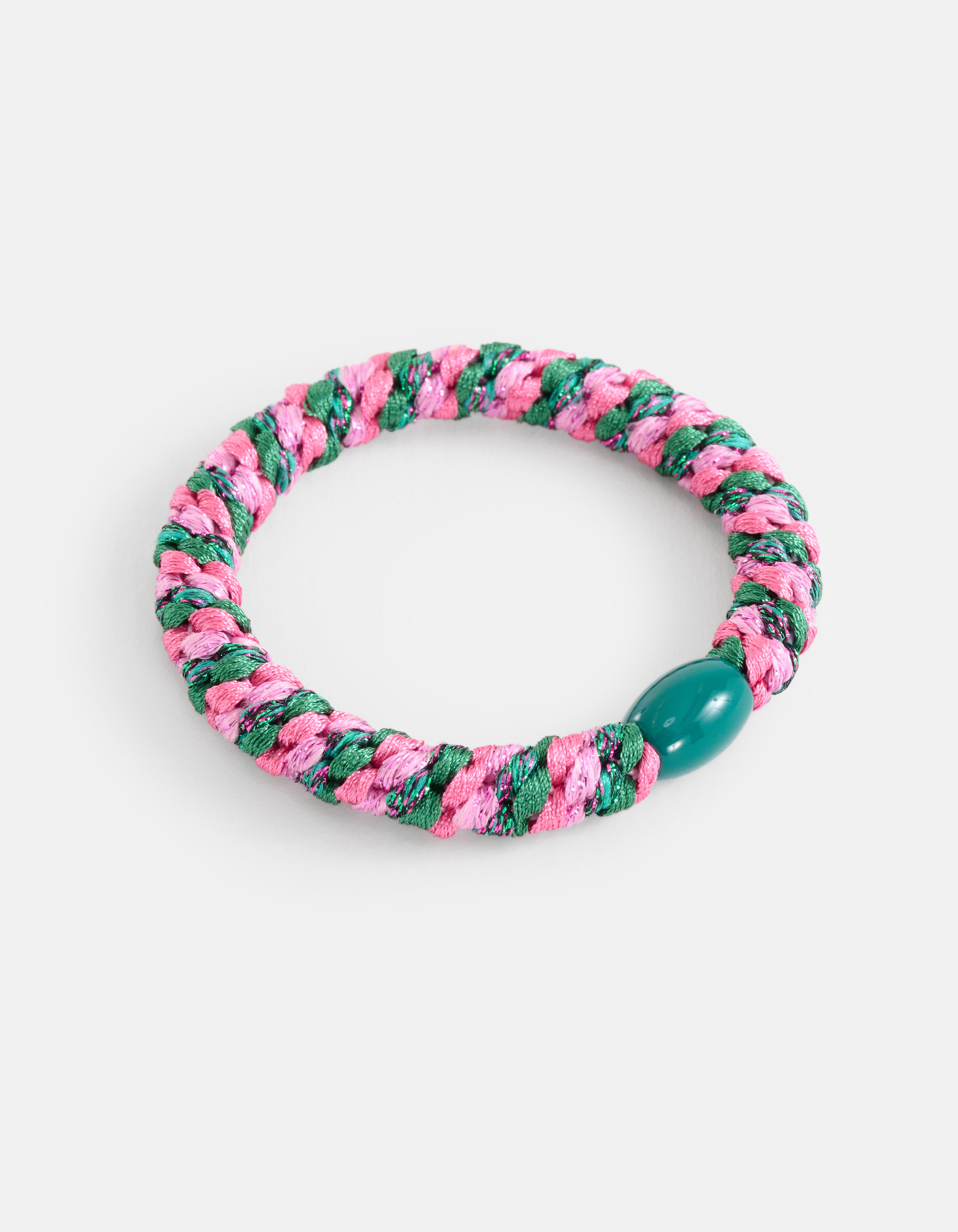 Lurex Haarelastiek Roze SHOEBY ACCESSOIRES