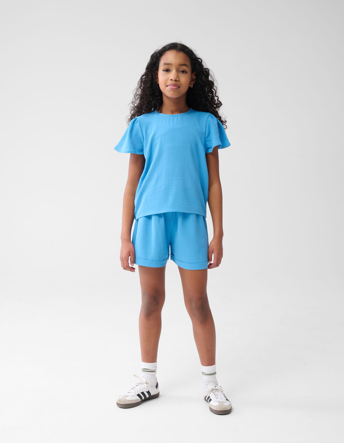 Twist Short Blauw SHOEBY GIRLS