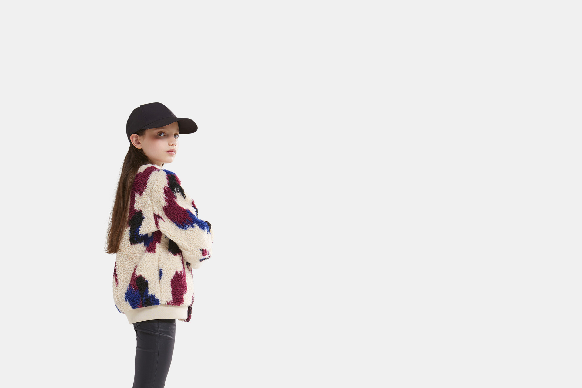 Ikat Fleece Jas SHOEBY GIRLS