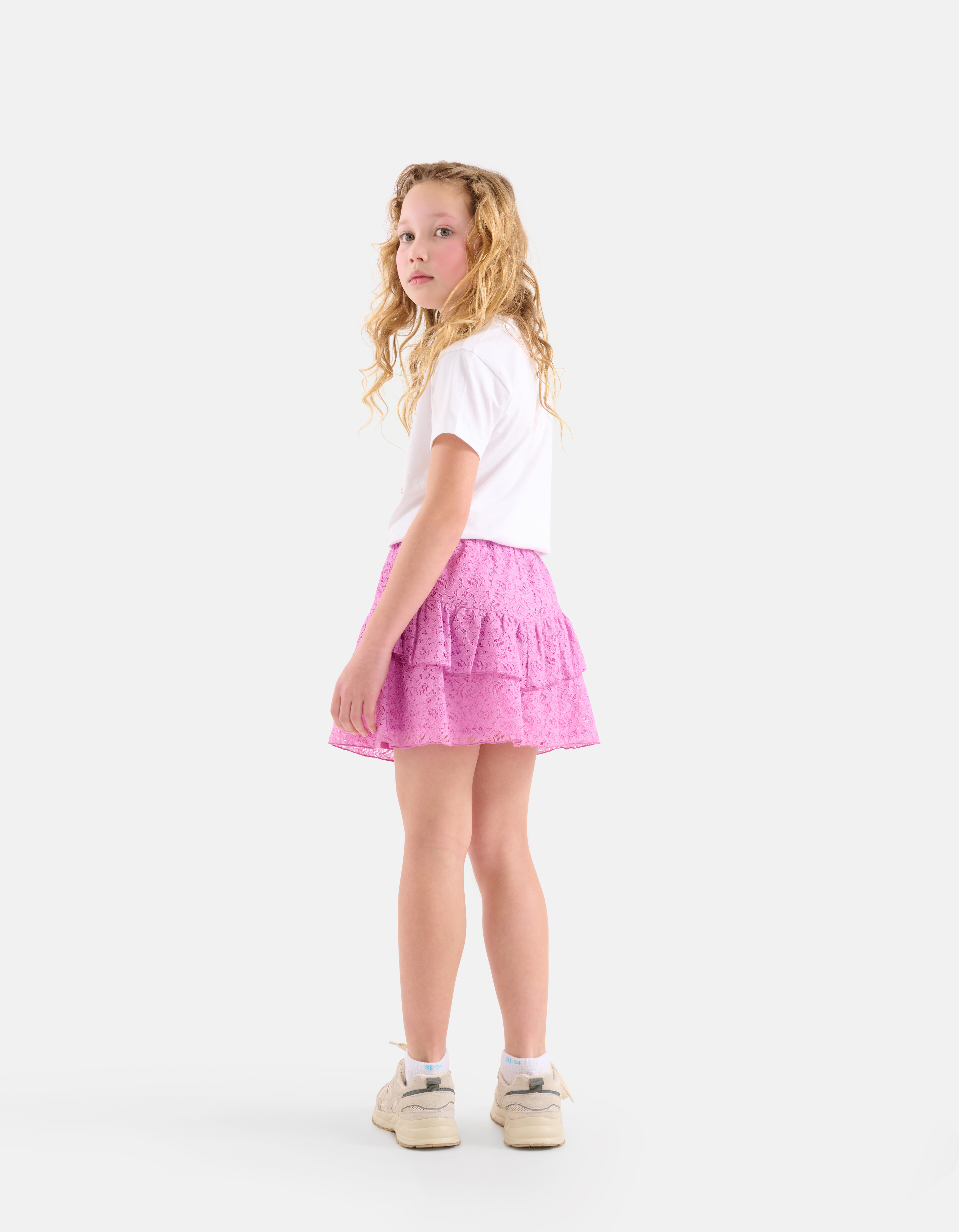 Kanten Rok Roze SHOEBY GIRLS