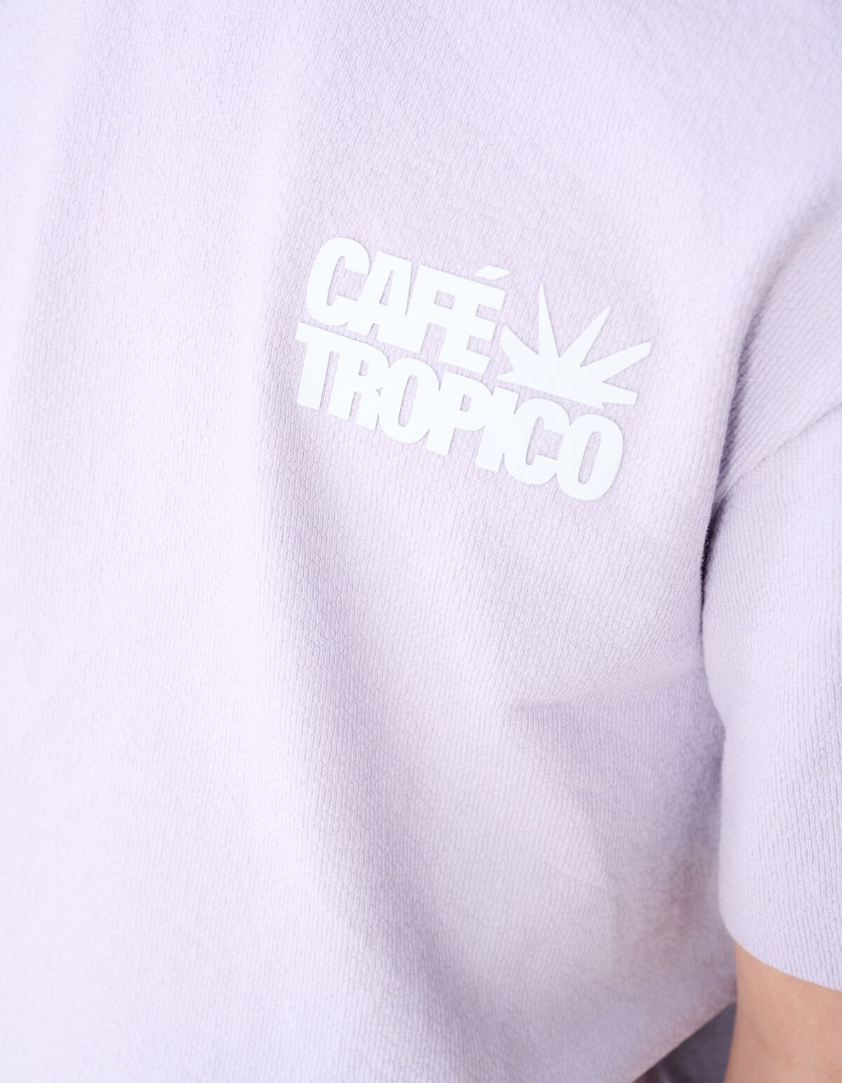 Tropico Artwork T-shirt Lichtpaars SHOEBY BOYS