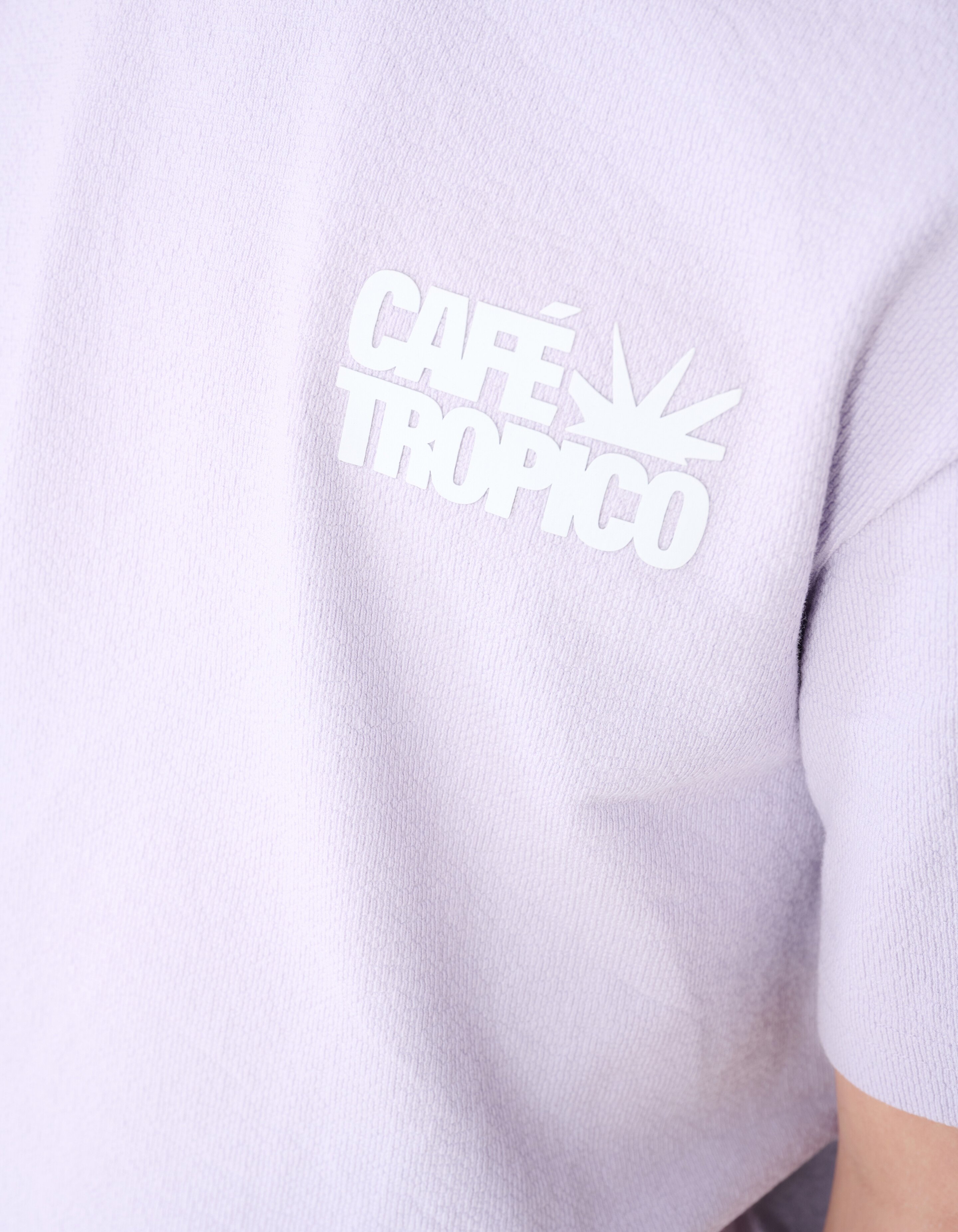 Tropico Artwork T-shirt Lichtpaars SHOEBY BOYS