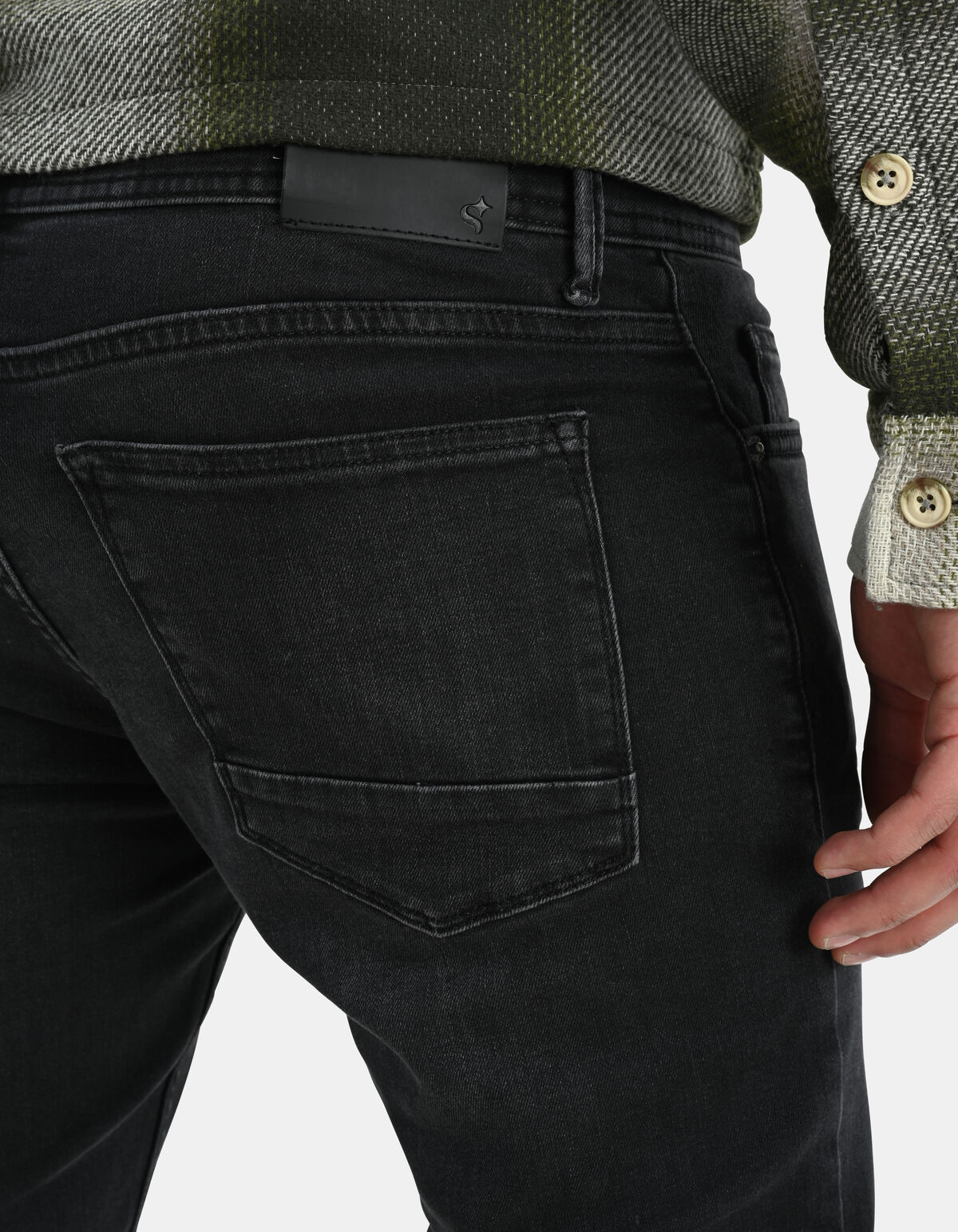 Skinny Jeans Jack Washed Black L36 SHOEBY MEN