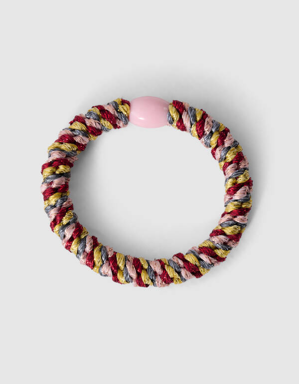 Lurex Haarelastiek Rood SHOEBY ACCESSOIRES