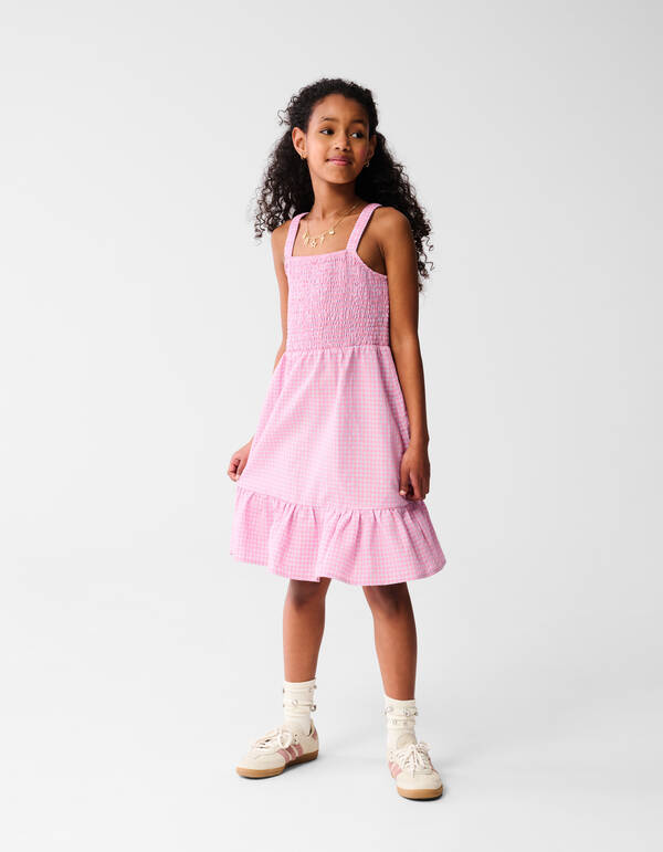 Ruffle Jurk Roze SHOEBY GIRLS