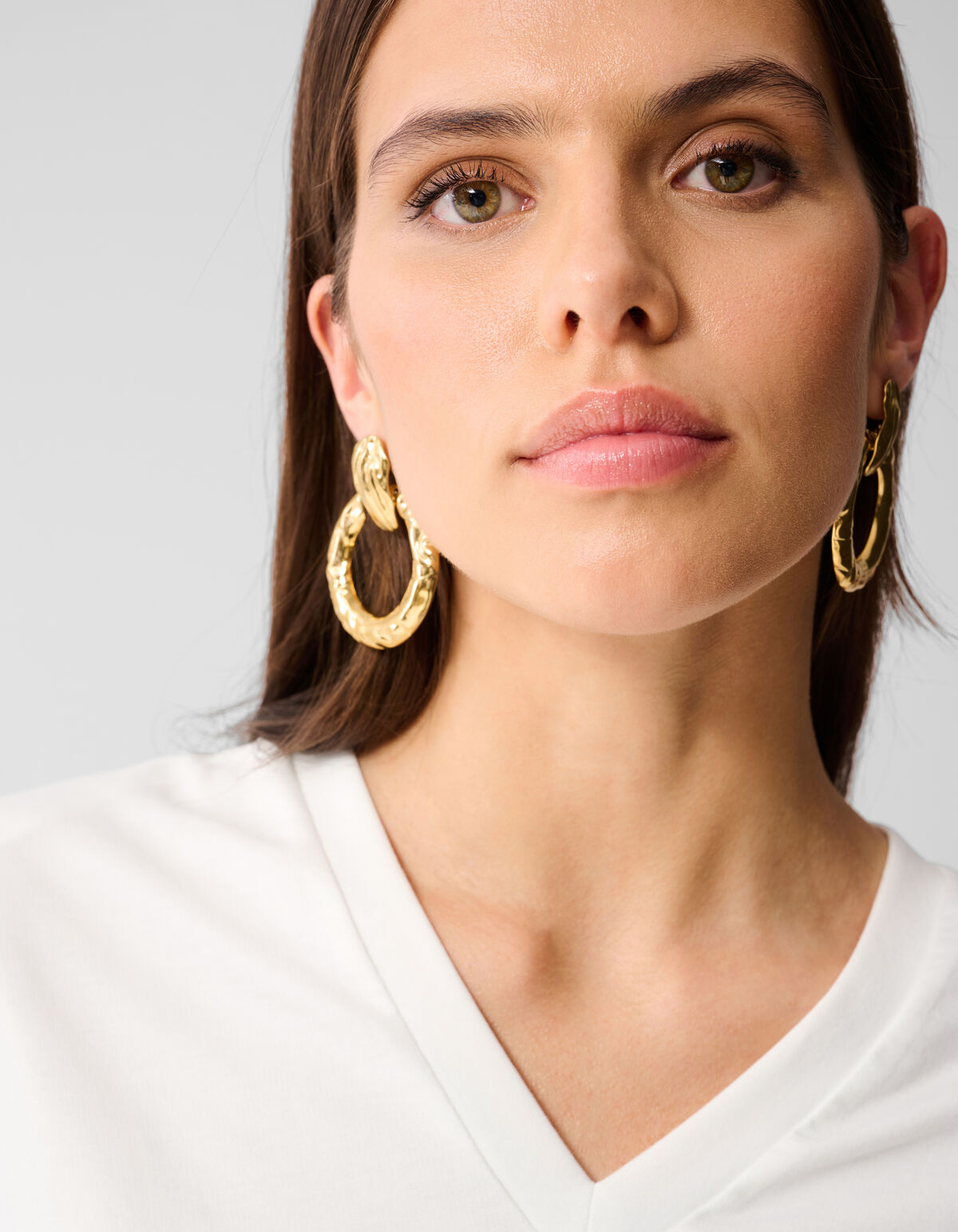 Oversized Logo T-shirt Wit SHOEBY WOMEN