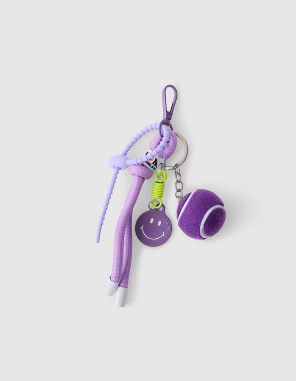 Tennis Sleutelhanger Paars SHOEBY ACCESSOIRES