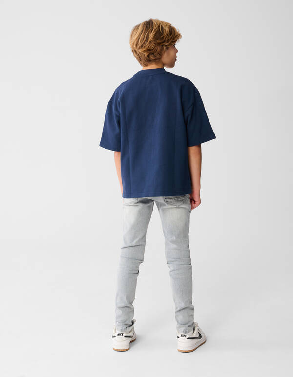 Basseline Artwork T-shirt Donkerblauw SHOEBY BOYS