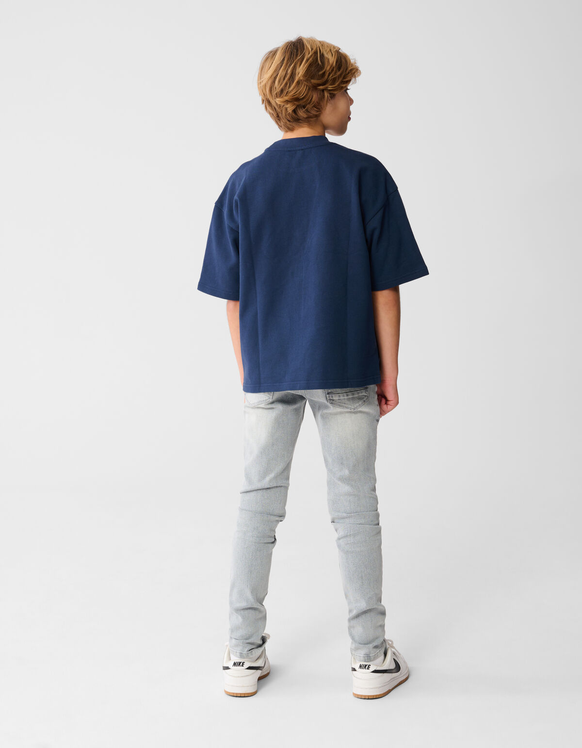 Basseline Artwork T-shirt Donkerblauw SHOEBY BOYS