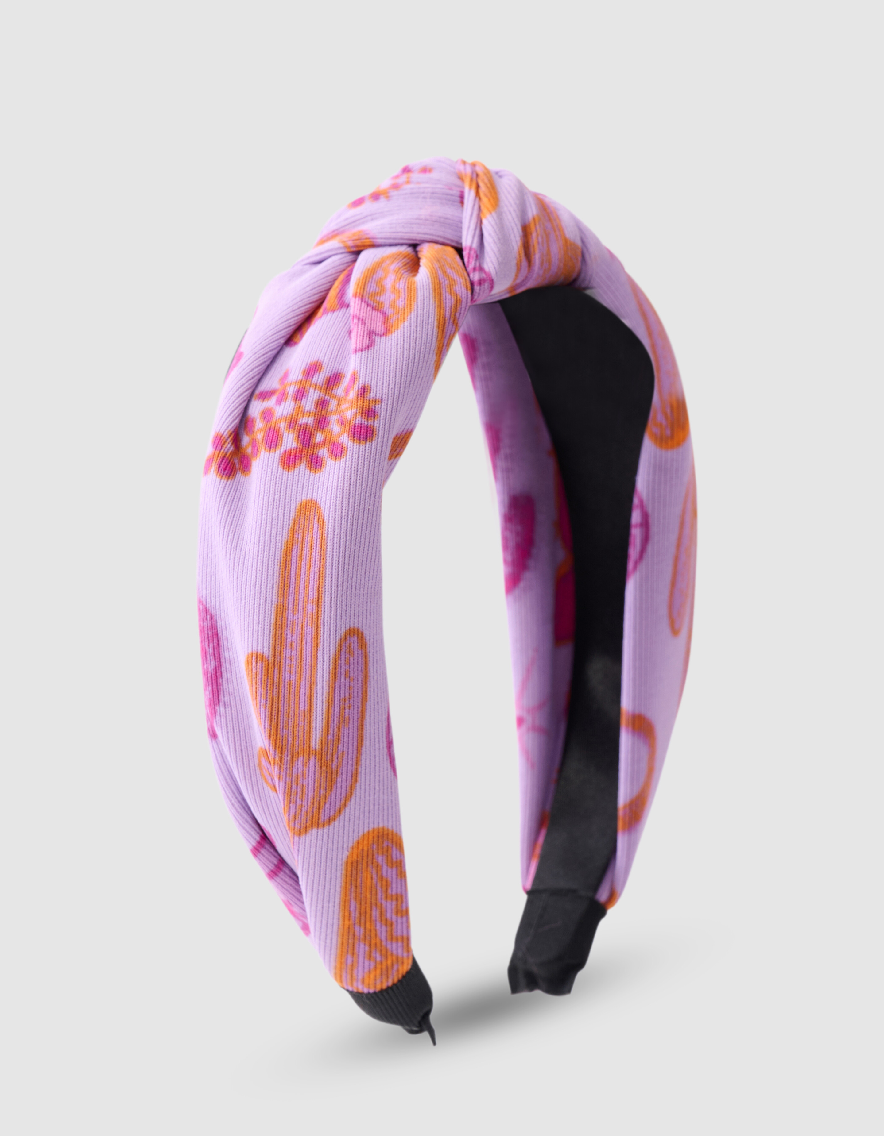 Printed Cactus Haarband Lichtpaars SHOEBY GIRLS