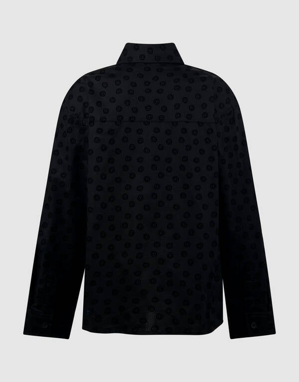 Smile Overhemd Zwart SHOEBY BOYS