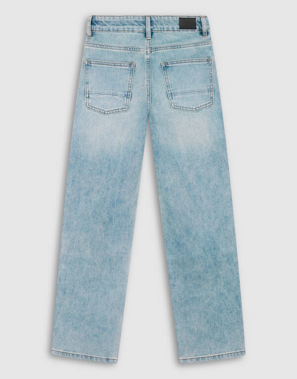 Artwork Straight Fit Jeans Blauw SHOEBY WOMEN