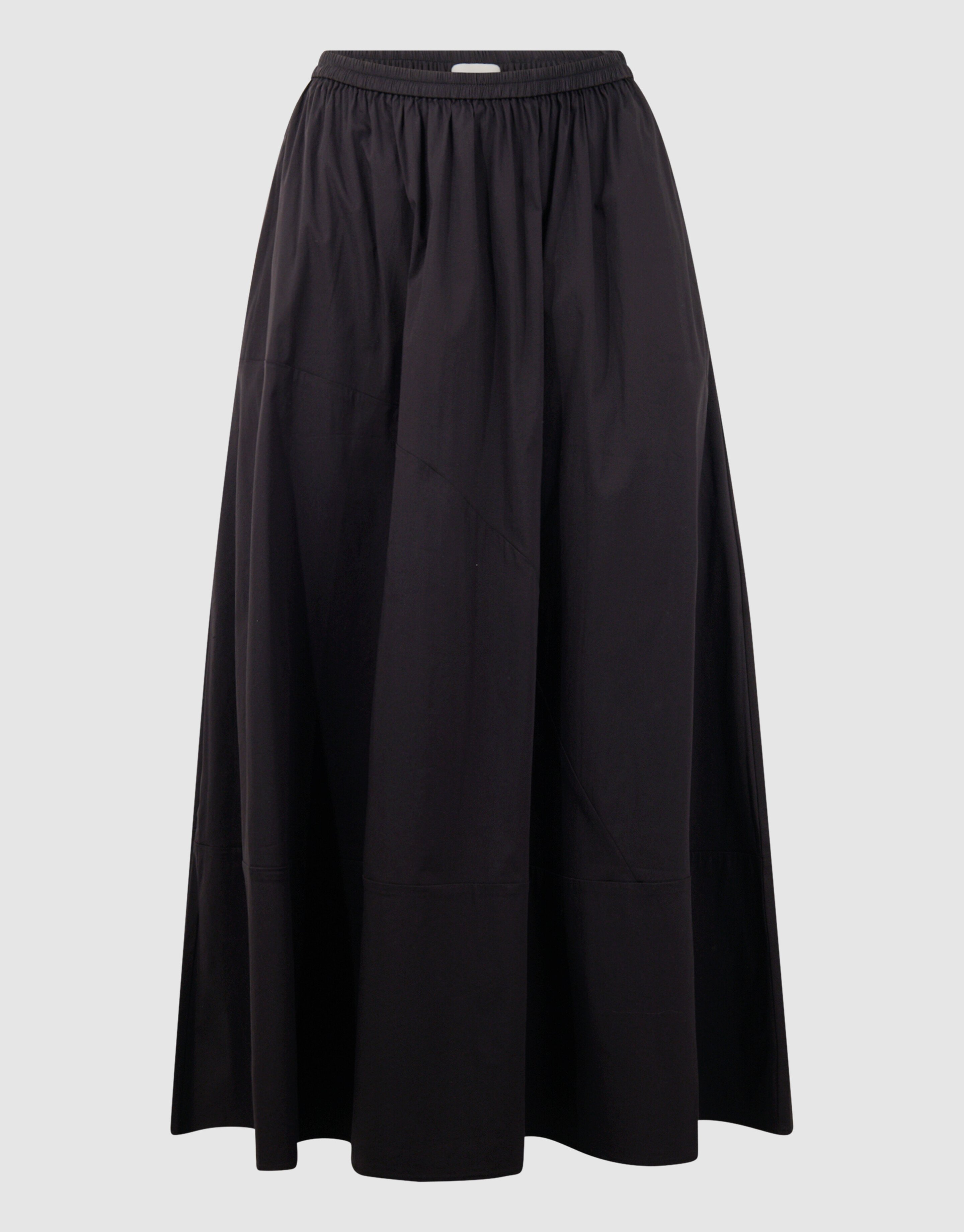 Poplin Maxi Rok Zwart SHOEBY WOMEN