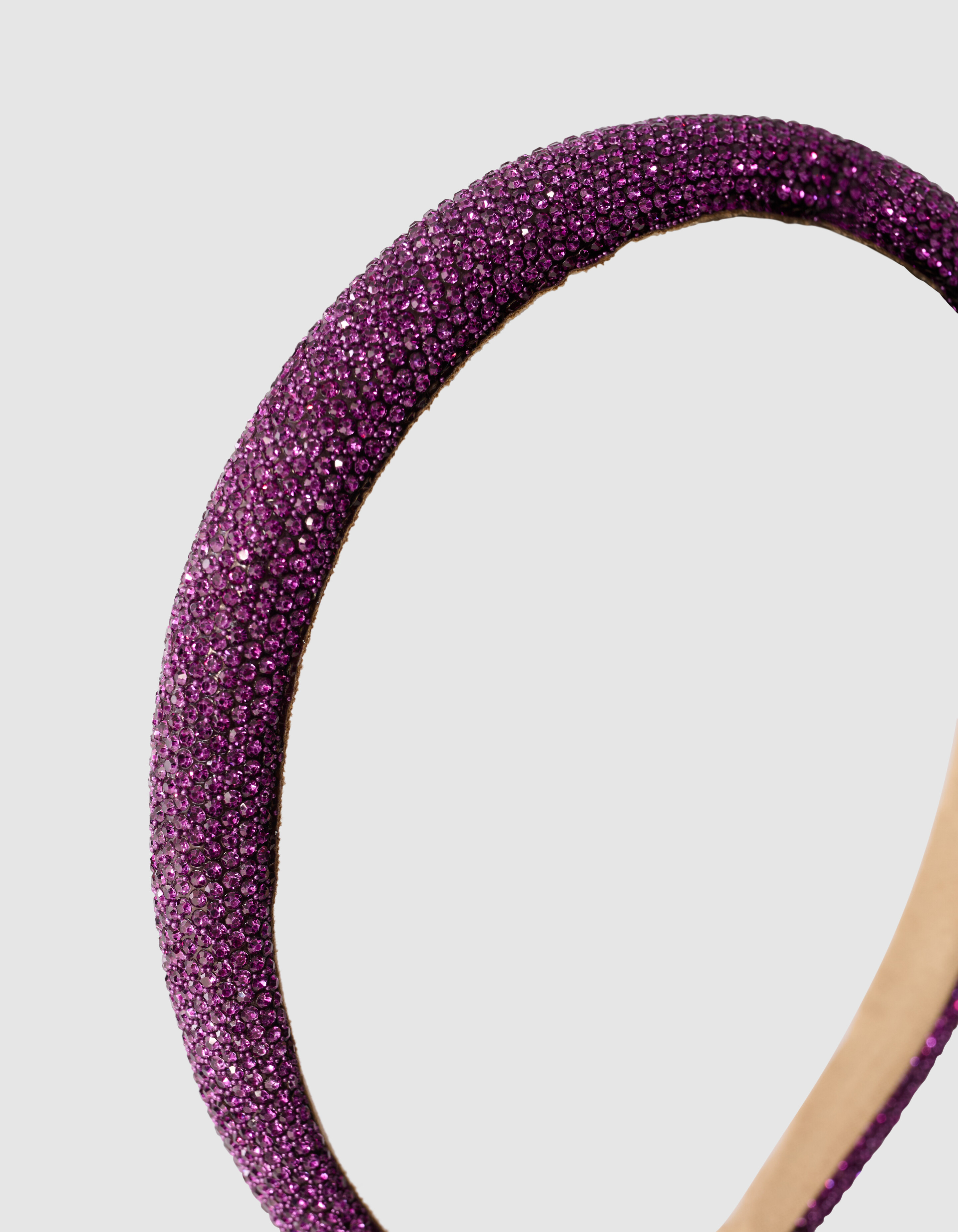 Strass Haarband Paars SHOEBY ACCESSOIRES