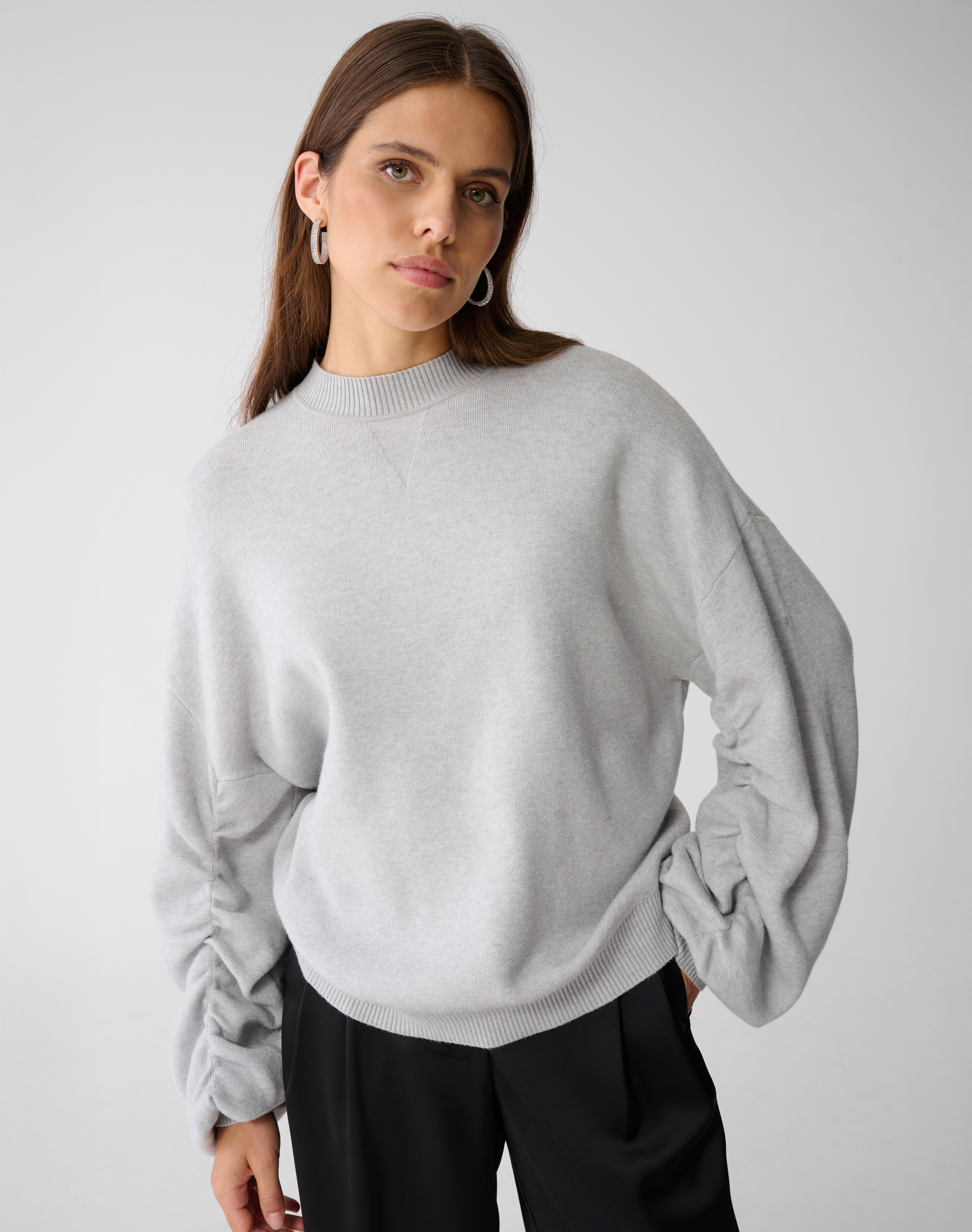 Soft Knit Trui Grijs By Mieke SHOEBY WOMEN
