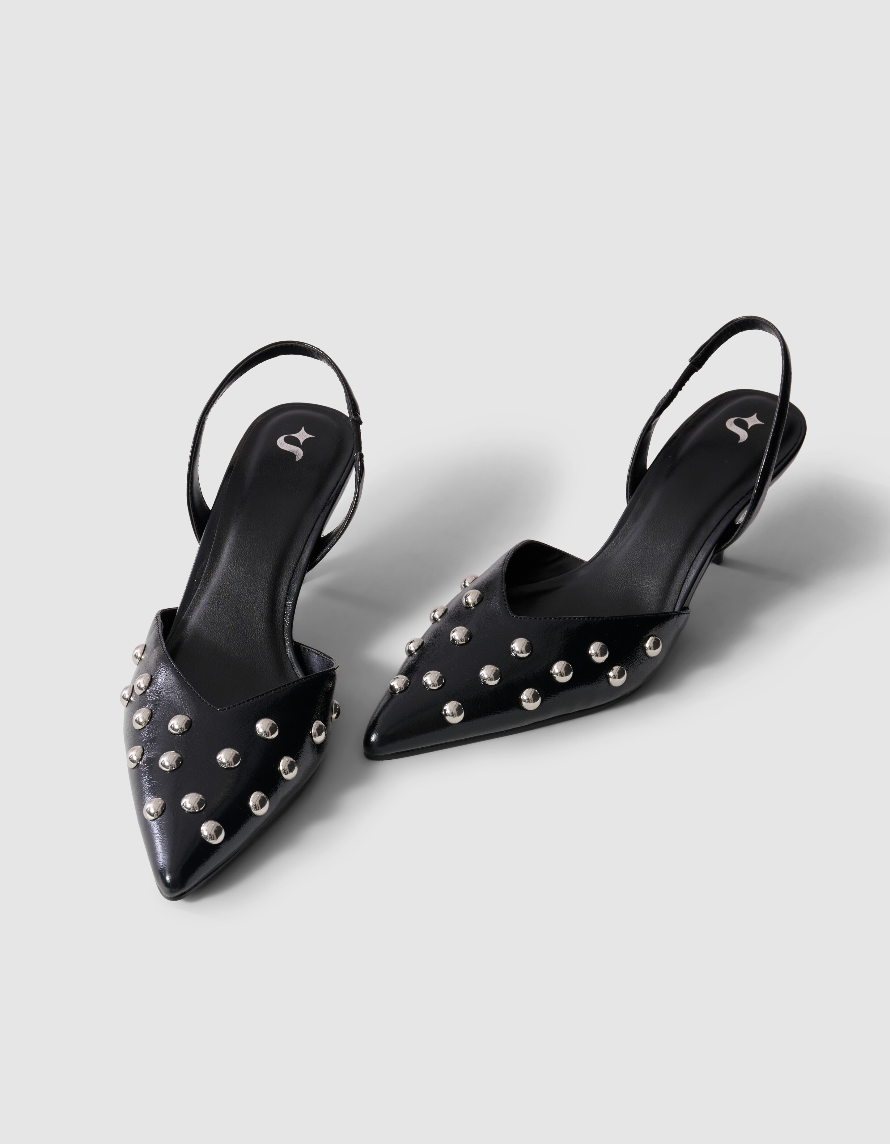 Stud Pumps Zwart SHOEBY SHOES