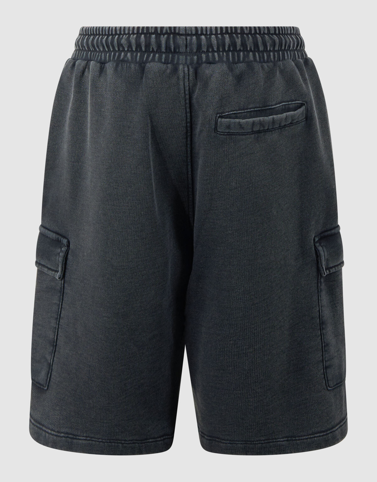 Loose Fit Cargo Short Donkergrijs SHOEBY BOYS