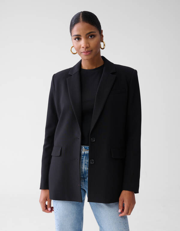 Basis Blazer Zwart SHOEBY WOMEN