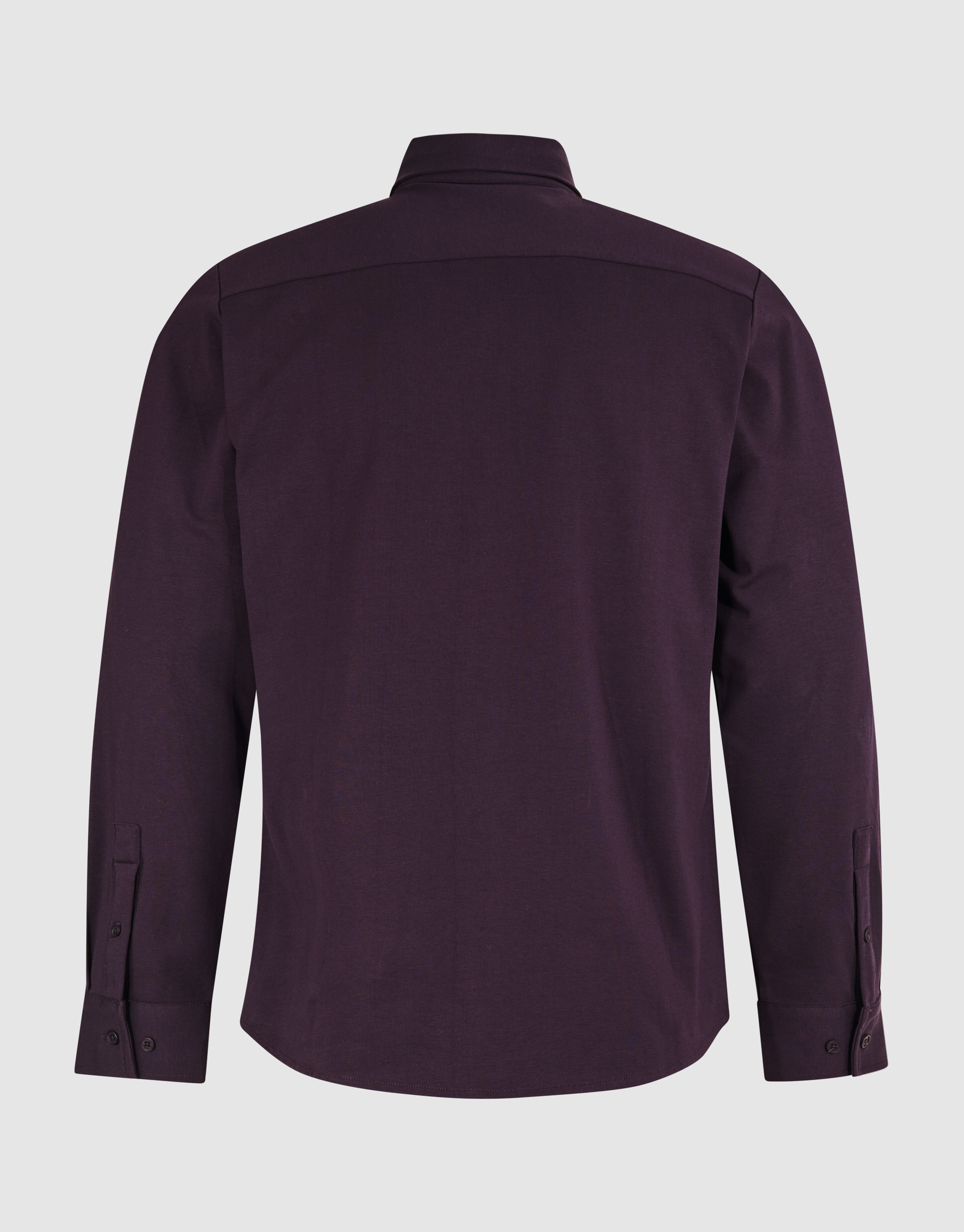 Jersey Overhemd Donkerrood SHOEBY MEN
