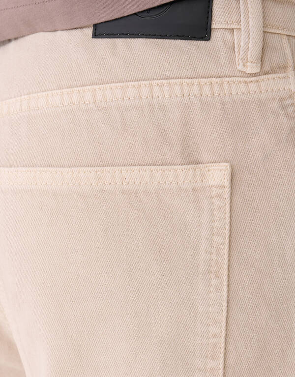 Baggy Fit Jeans Zand L32 SHOEBY MEN