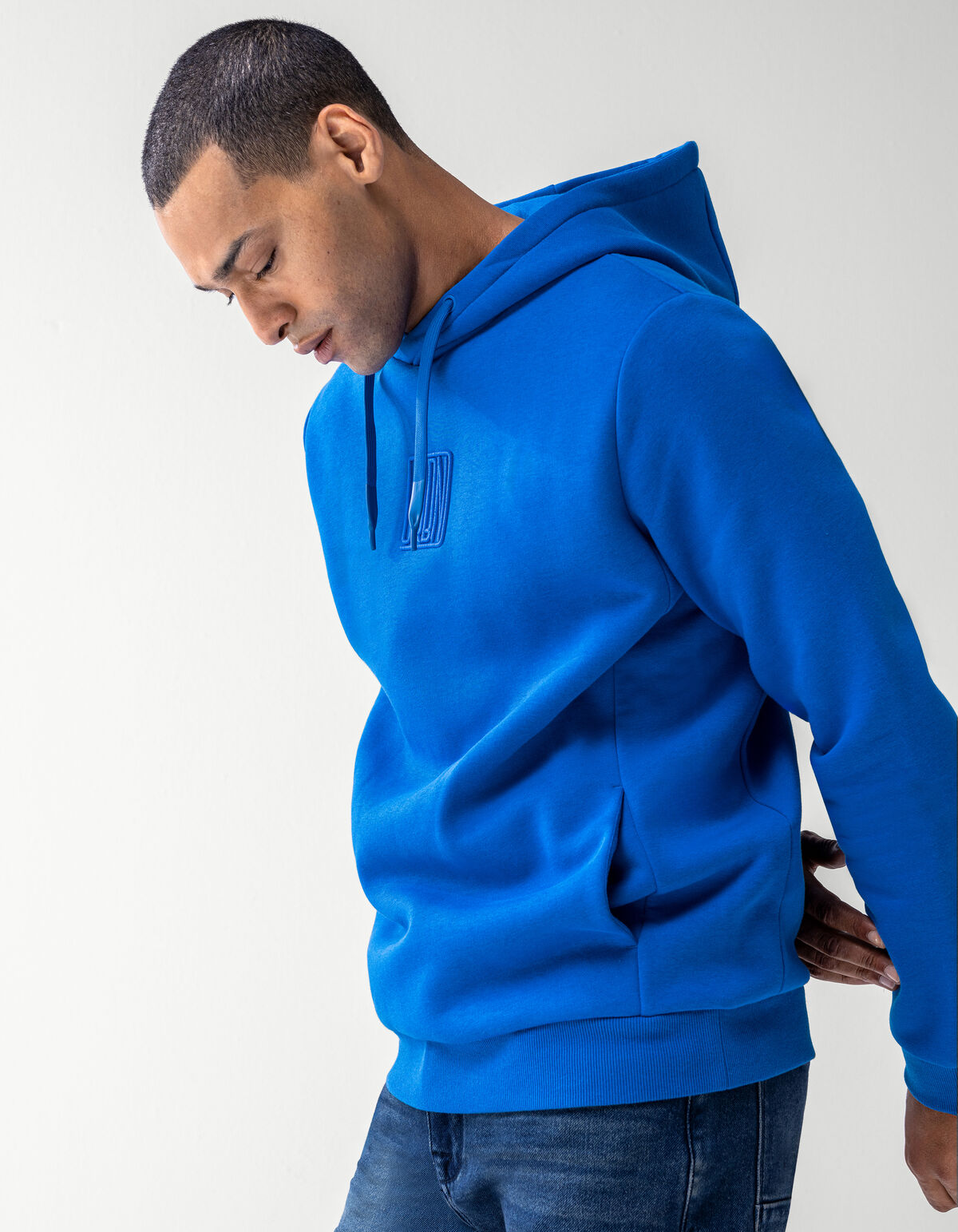 Slim Fit Jog Jeans Donkerblauw L32 SHOEBY MEN