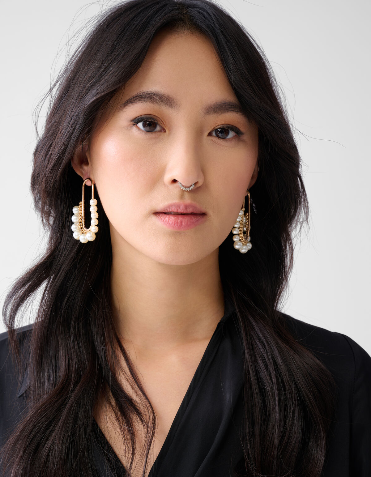 Parel Oval Oorbellen Goud SHOEBY ACCESSOIRES