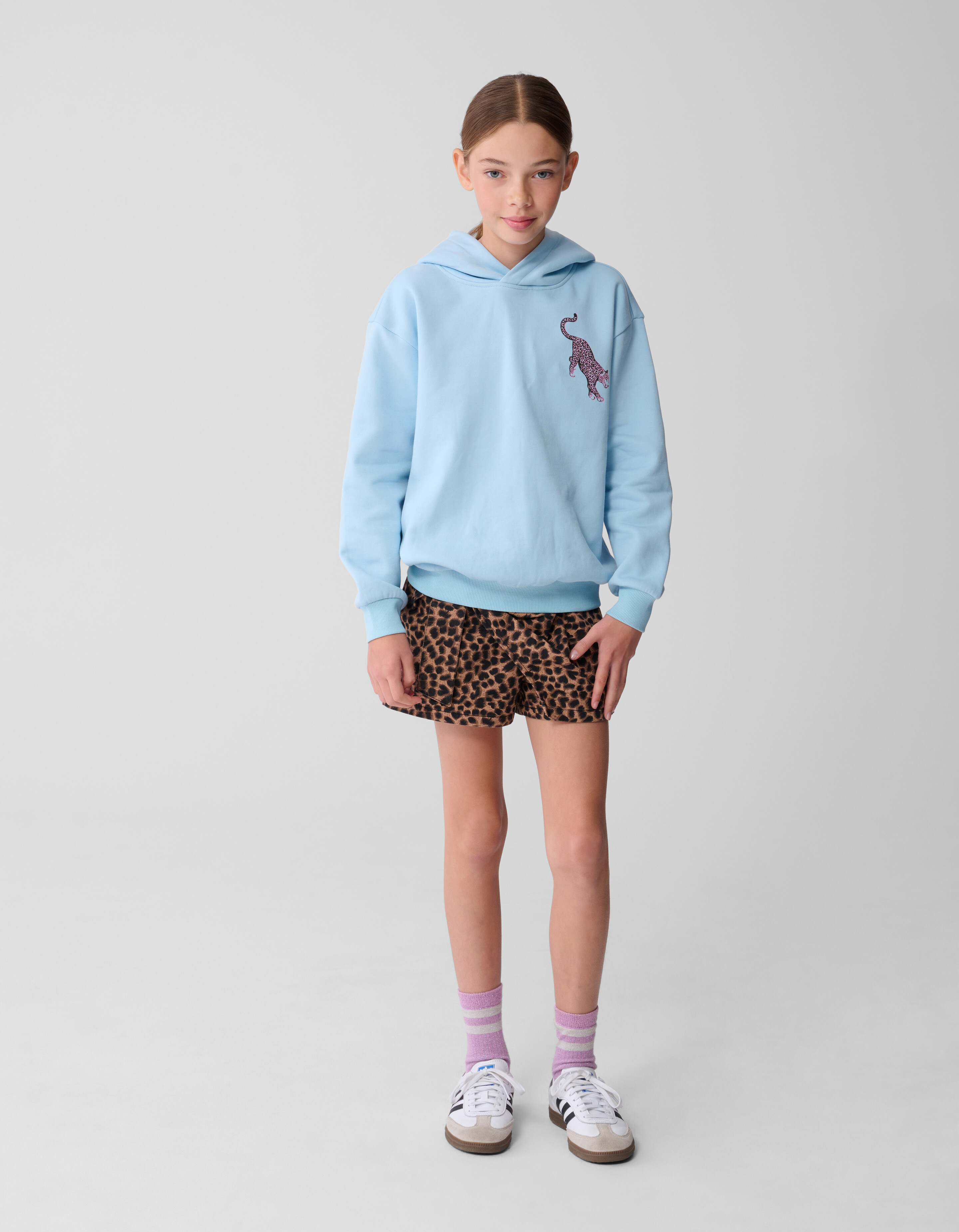 Imagine Artwork Hoodie Lichtblauw SHOEBY GIRLS