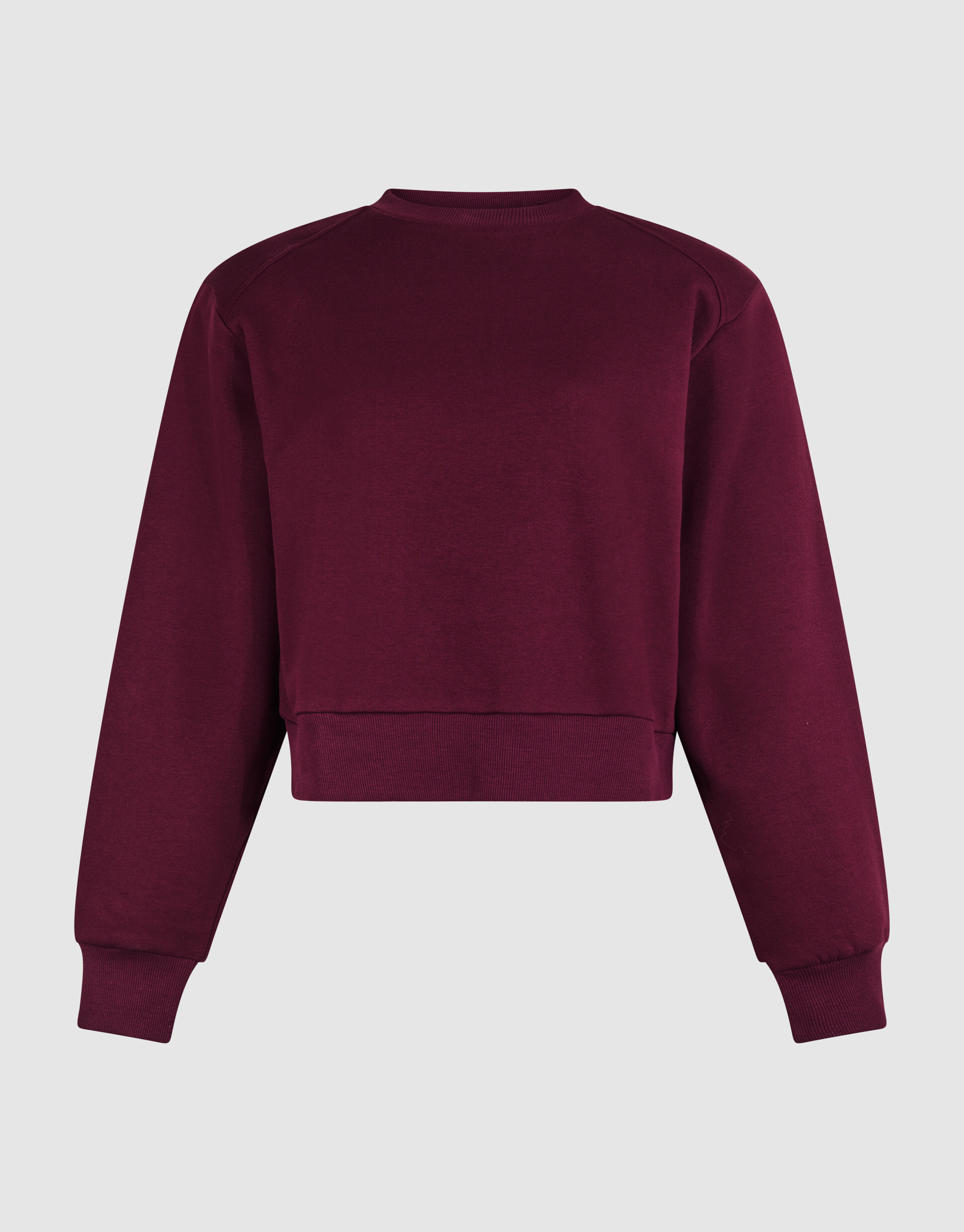 Big Shoulder Sweater Donkerrood SHOEBY WOMEN