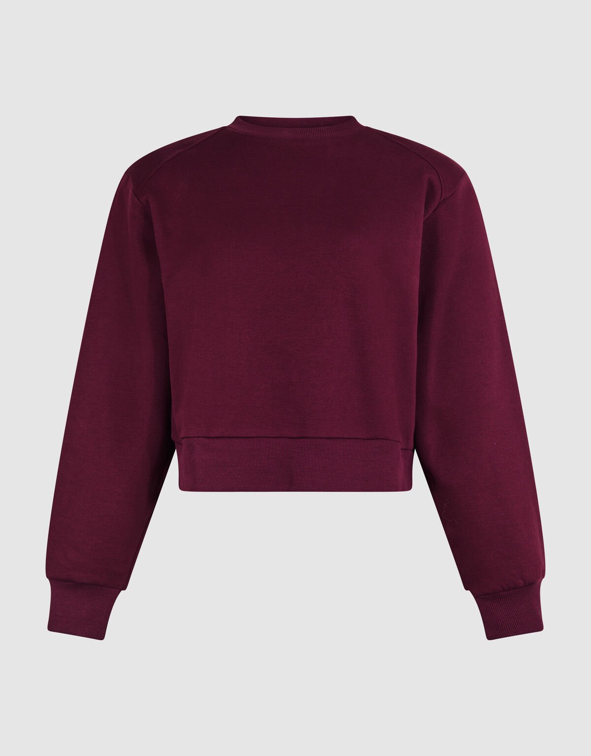 Big Shoulder Sweater Donkerrood SHOEBY WOMEN