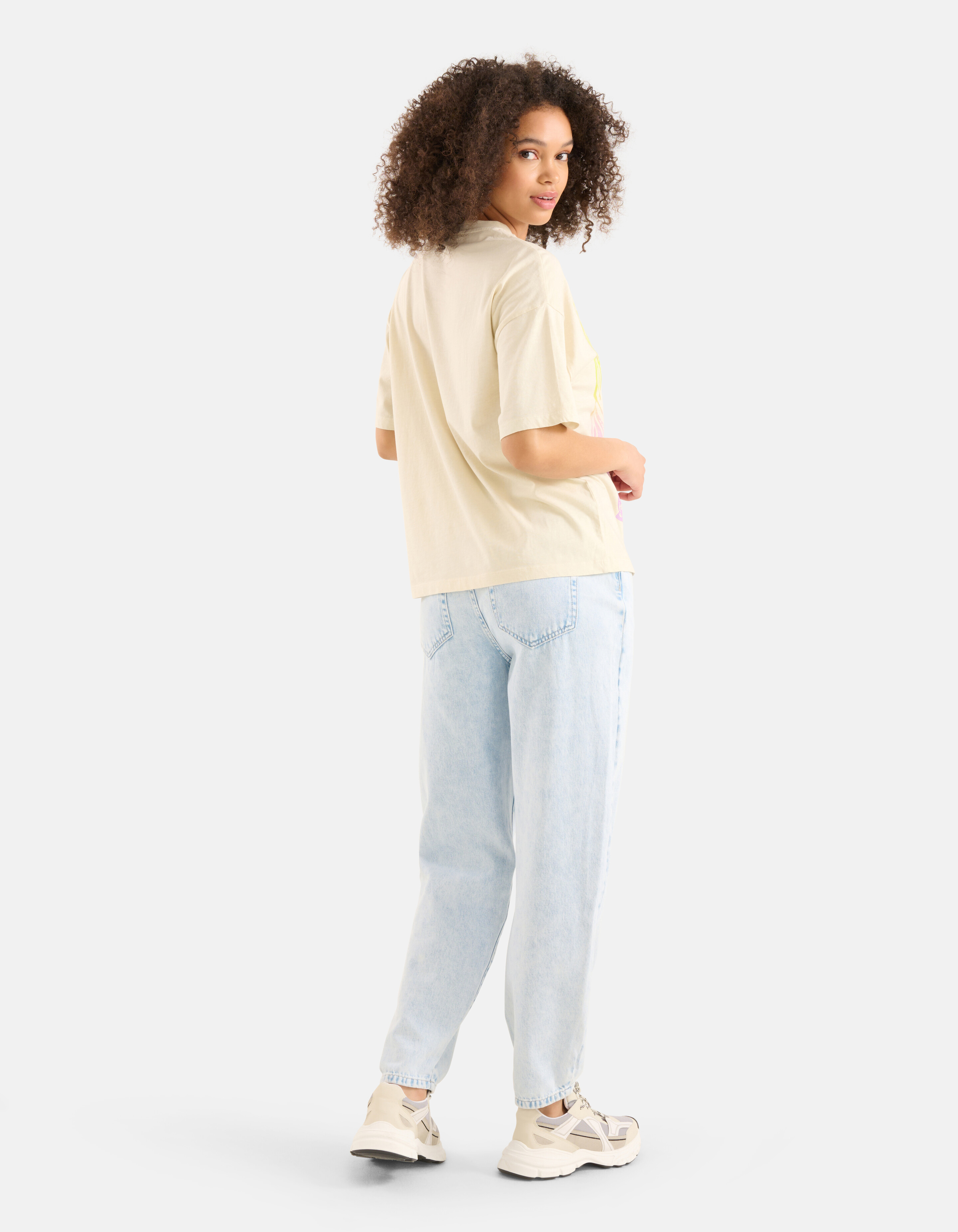 Artwork T-shirt Beige SHOEBY WOMEN