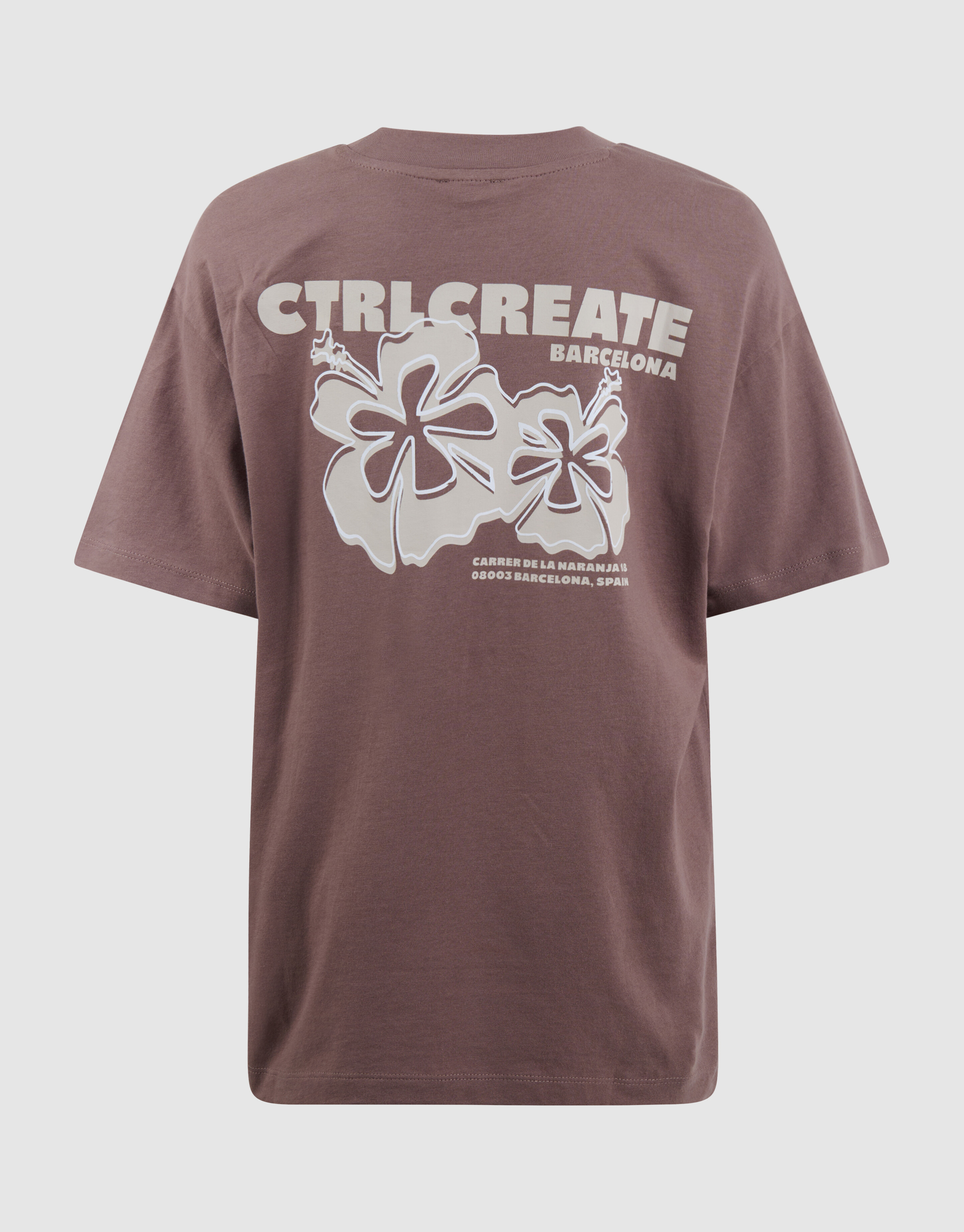 Create Artwork T-shirt Taupe SHOEBY BOYS