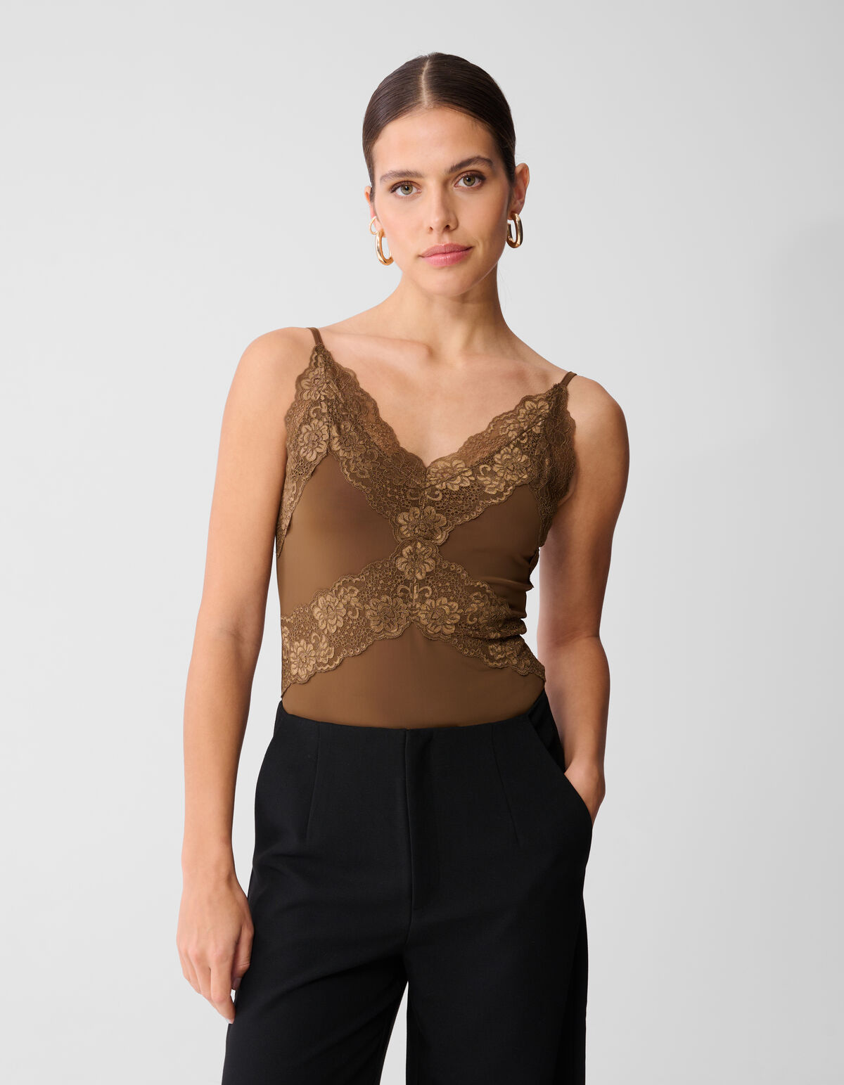 Kanten Body Bruin SHOEBY WOMEN